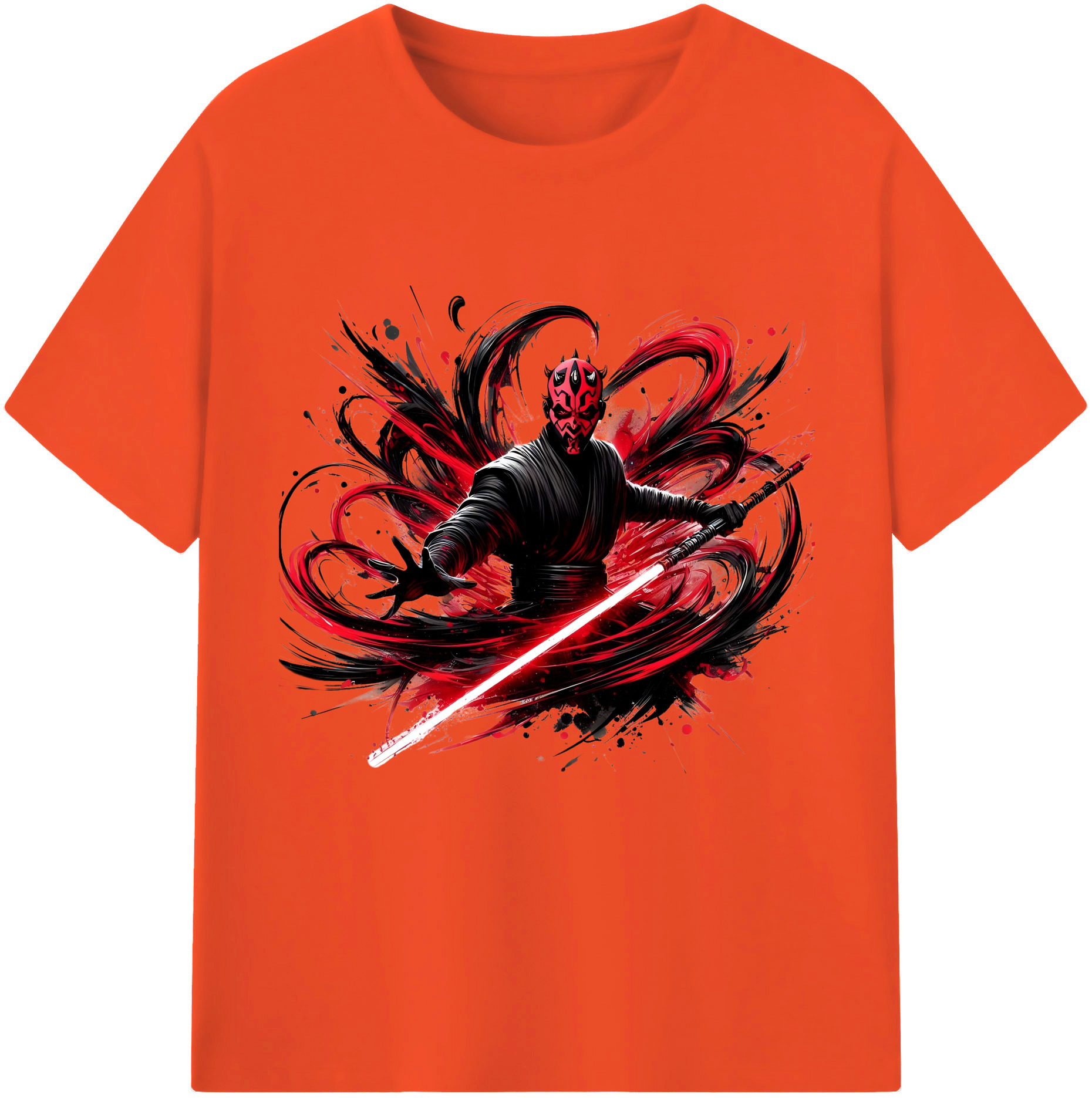 （画像用） スター・ウォーズ Star Wars 綿100％半袖Tシャツ（フロントプリント）