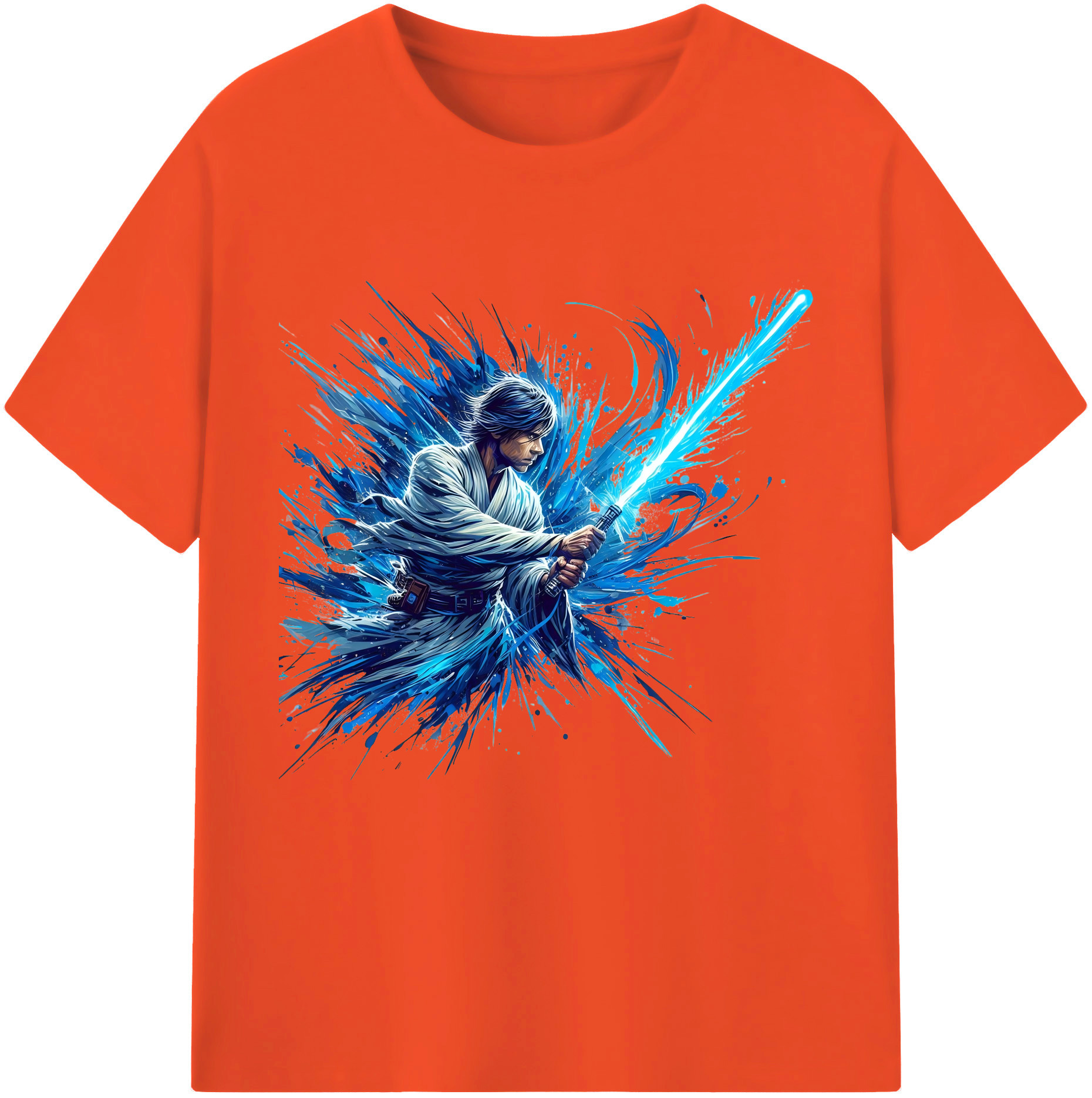 （画像用） スター・ウォーズ Star Wars 綿100％半袖Tシャツ（フロントプリント）