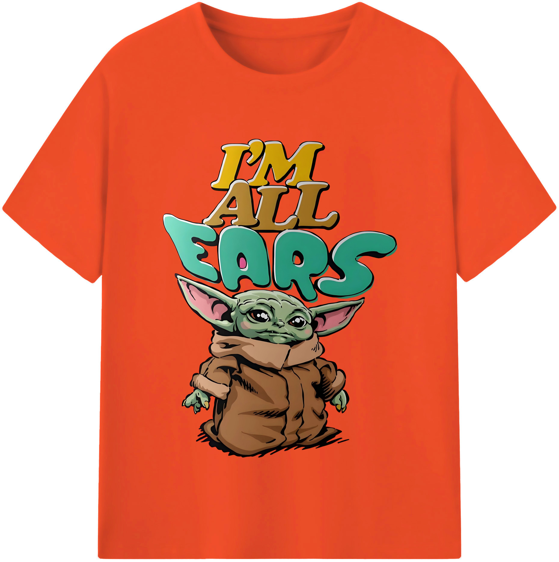 （画像用） スター・ウォーズ Star Wars 綿100％半袖Tシャツ（フロントプリント）