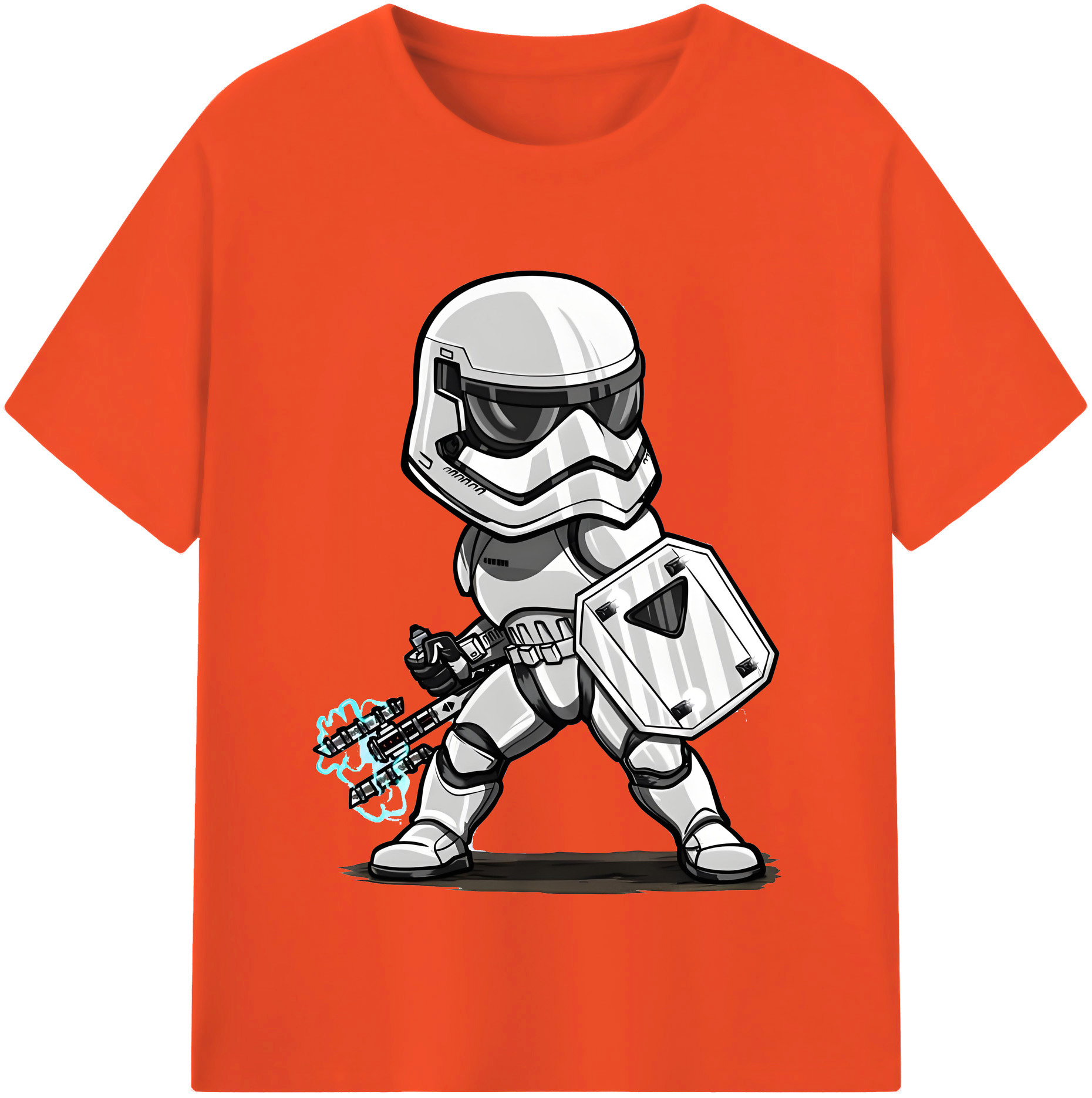（画像用） スター・ウォーズ Star Wars 綿100％半袖Tシャツ（フロントプリント）