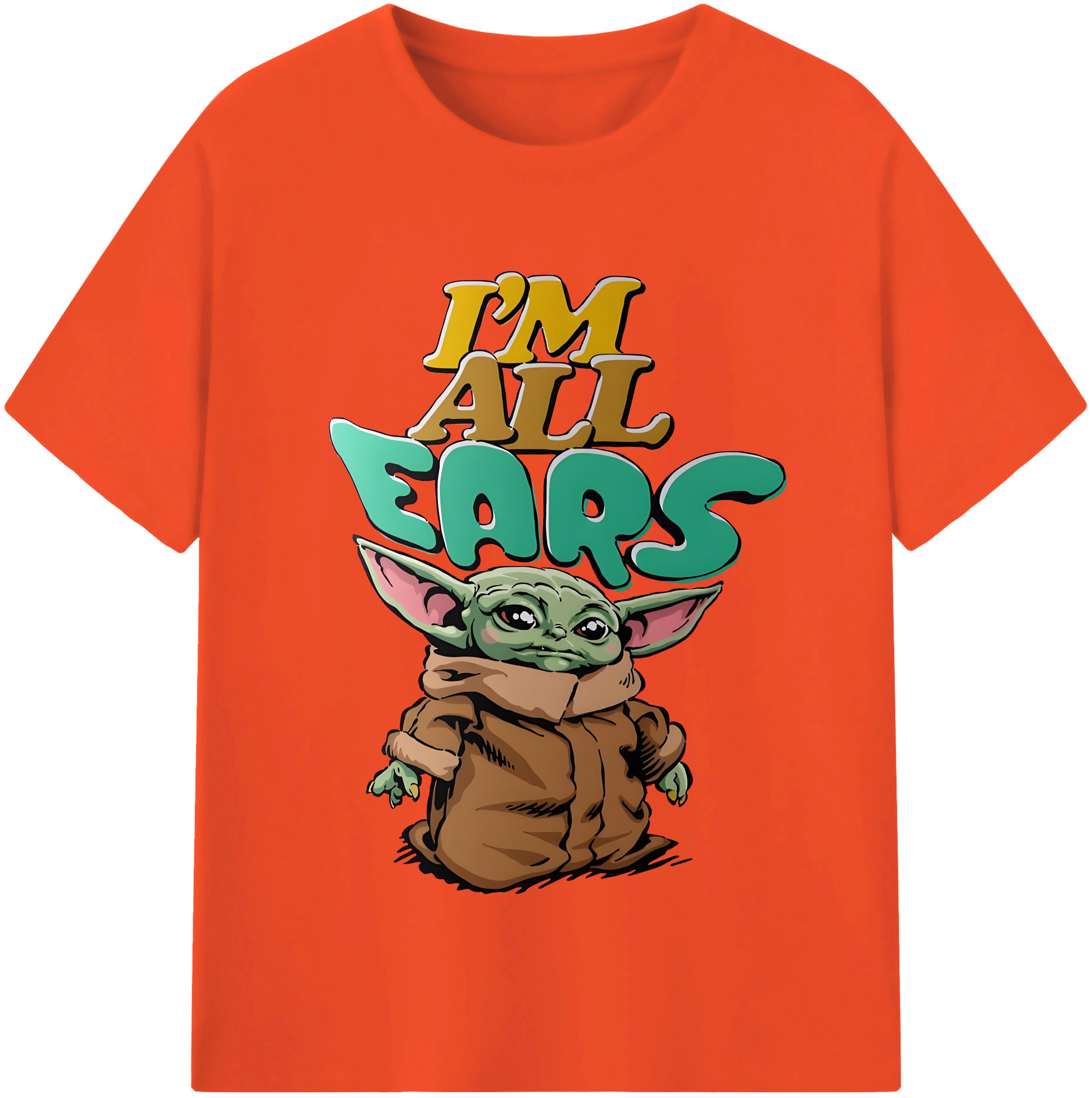 （画像用） スター・ウォーズ Star Wars 綿100％半袖Tシャツ（フロントプリント）