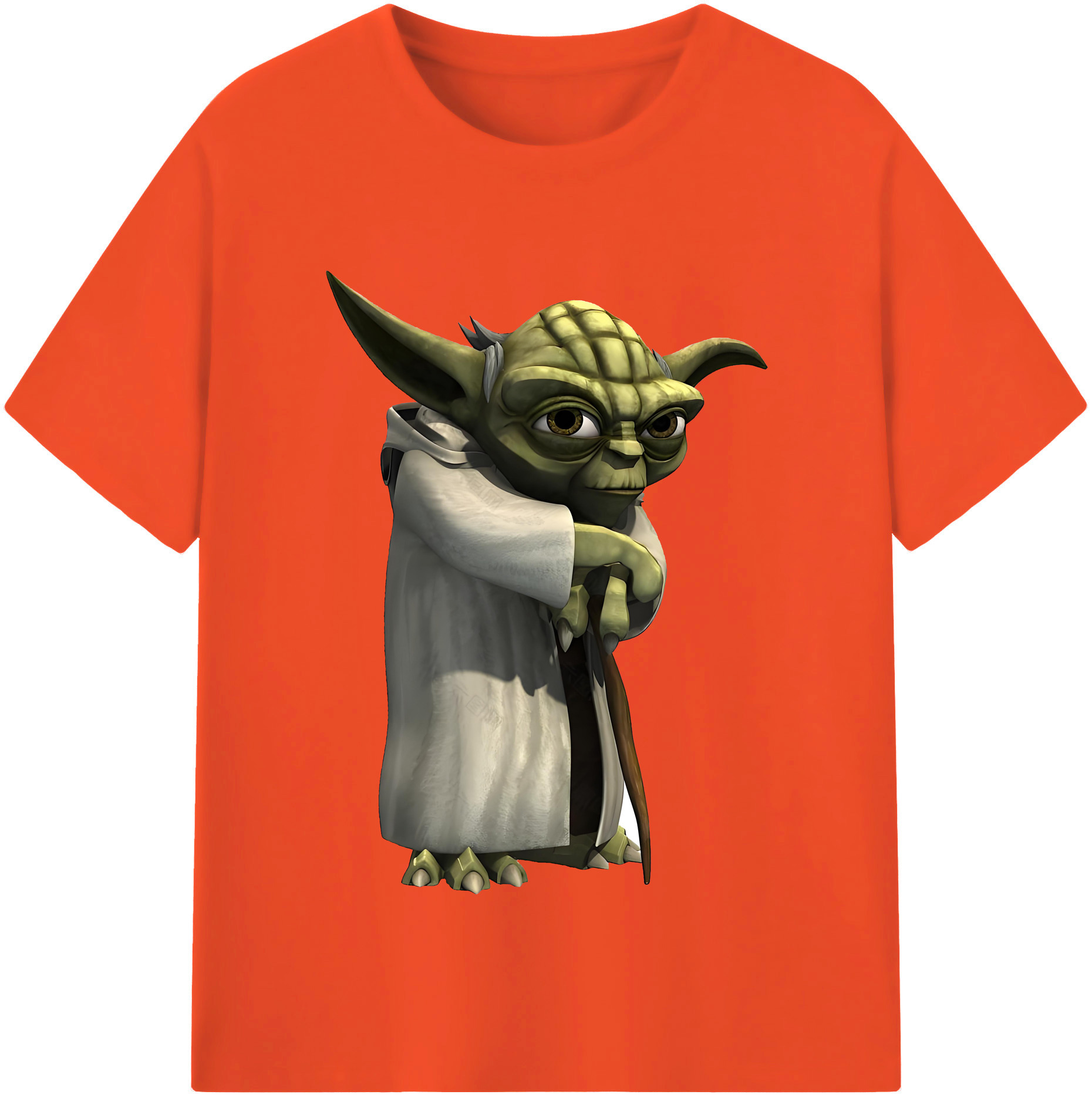 （画像用） スター・ウォーズ Star Wars 綿100％半袖Tシャツ（フロントプリント）