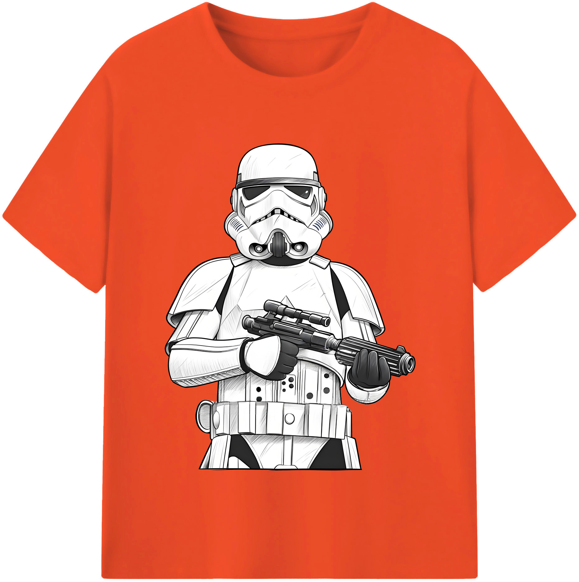 （画像用） スター・ウォーズ Star Wars 綿100％半袖Tシャツ（フロントプリント）