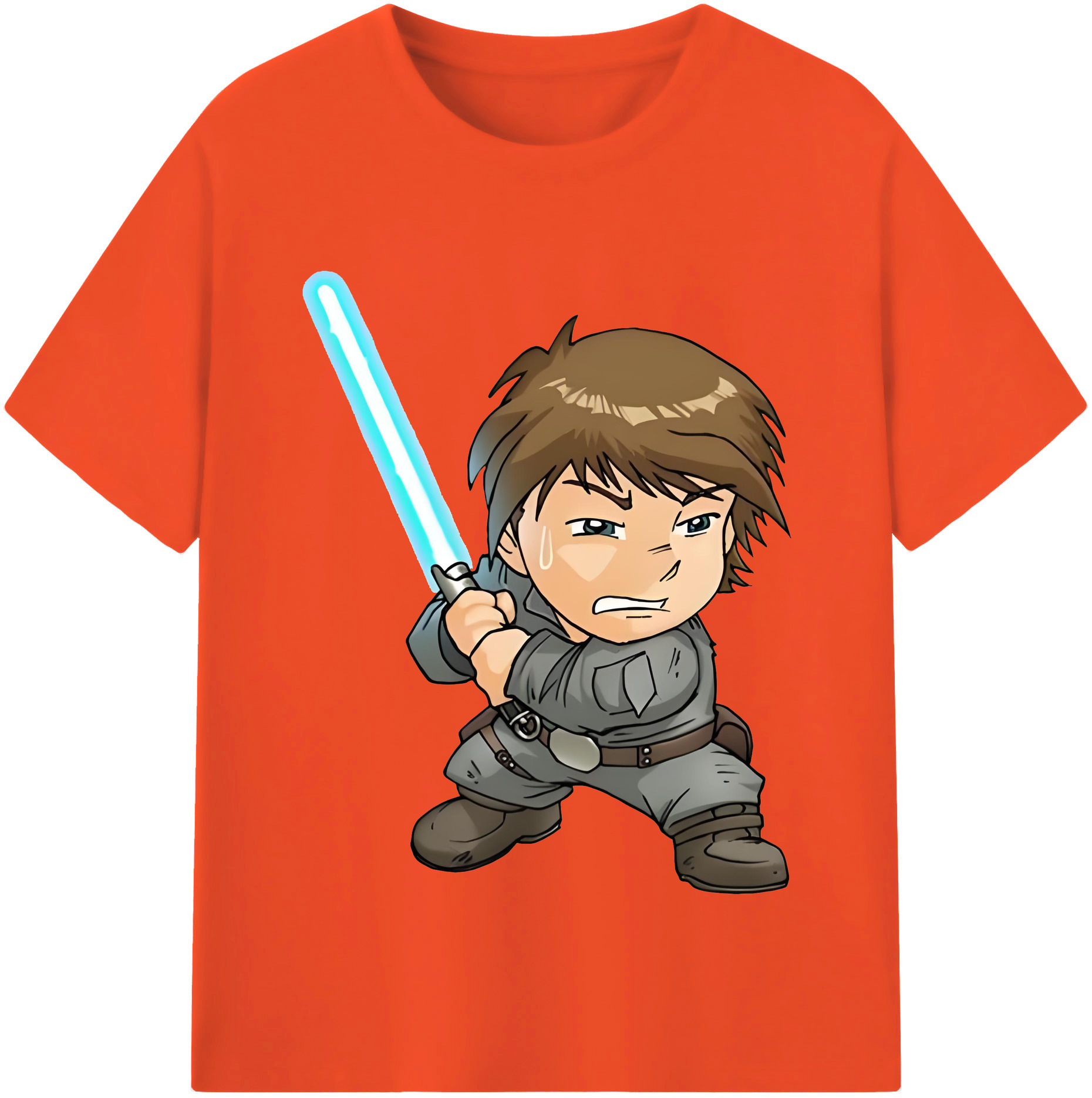 （画像用） スター・ウォーズ Star Wars 綿100％半袖Tシャツ（フロントプリント）