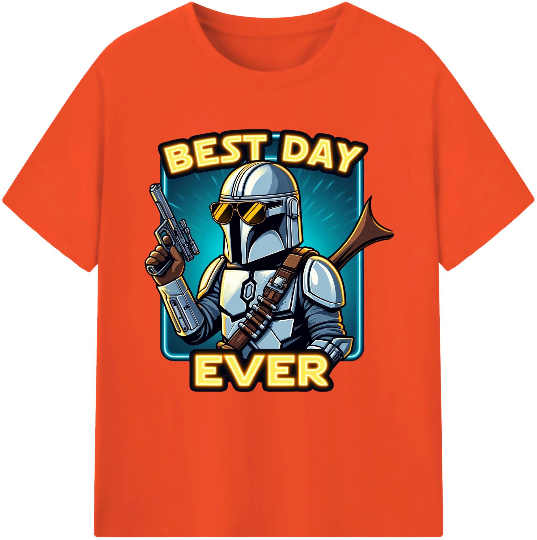 （画像用） スター・ウォーズ Star Wars 綿100％半袖Tシャツ（フロントプリント）