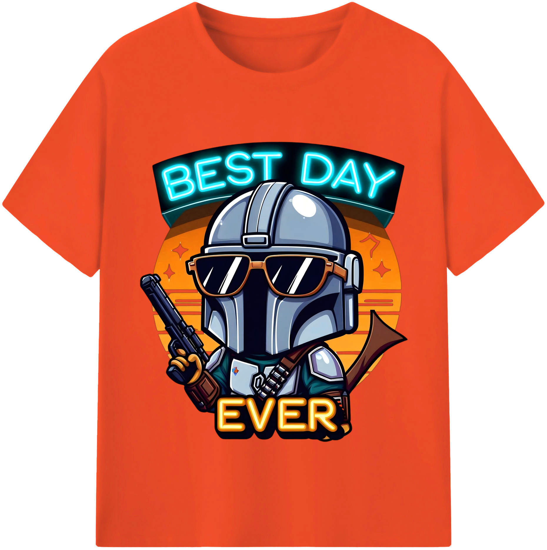 （画像用） スター・ウォーズ Star Wars 綿100％半袖Tシャツ（フロントプリント）