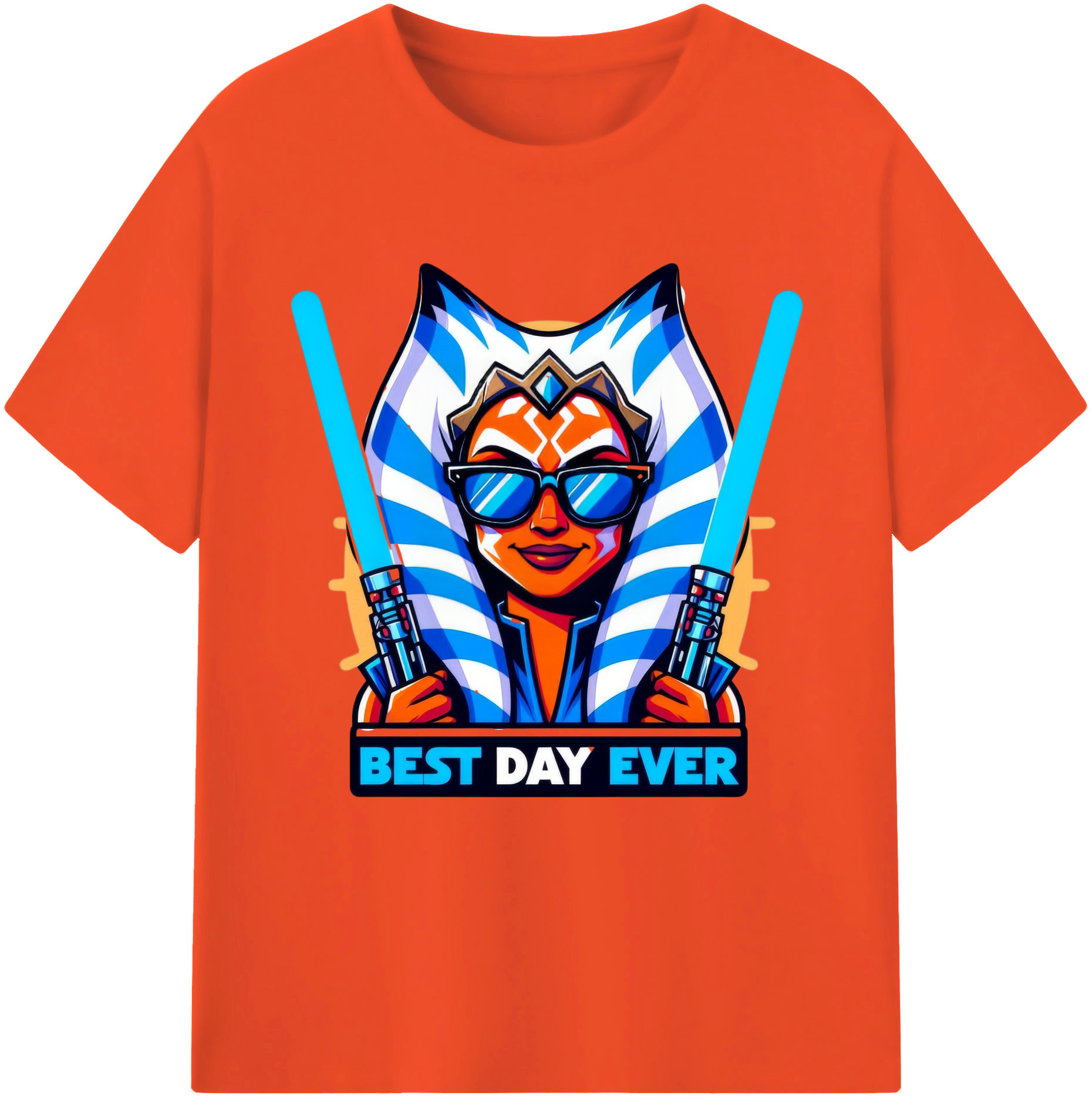 （画像用） スター・ウォーズ Star Wars 綿100％半袖Tシャツ（フロントプリント）