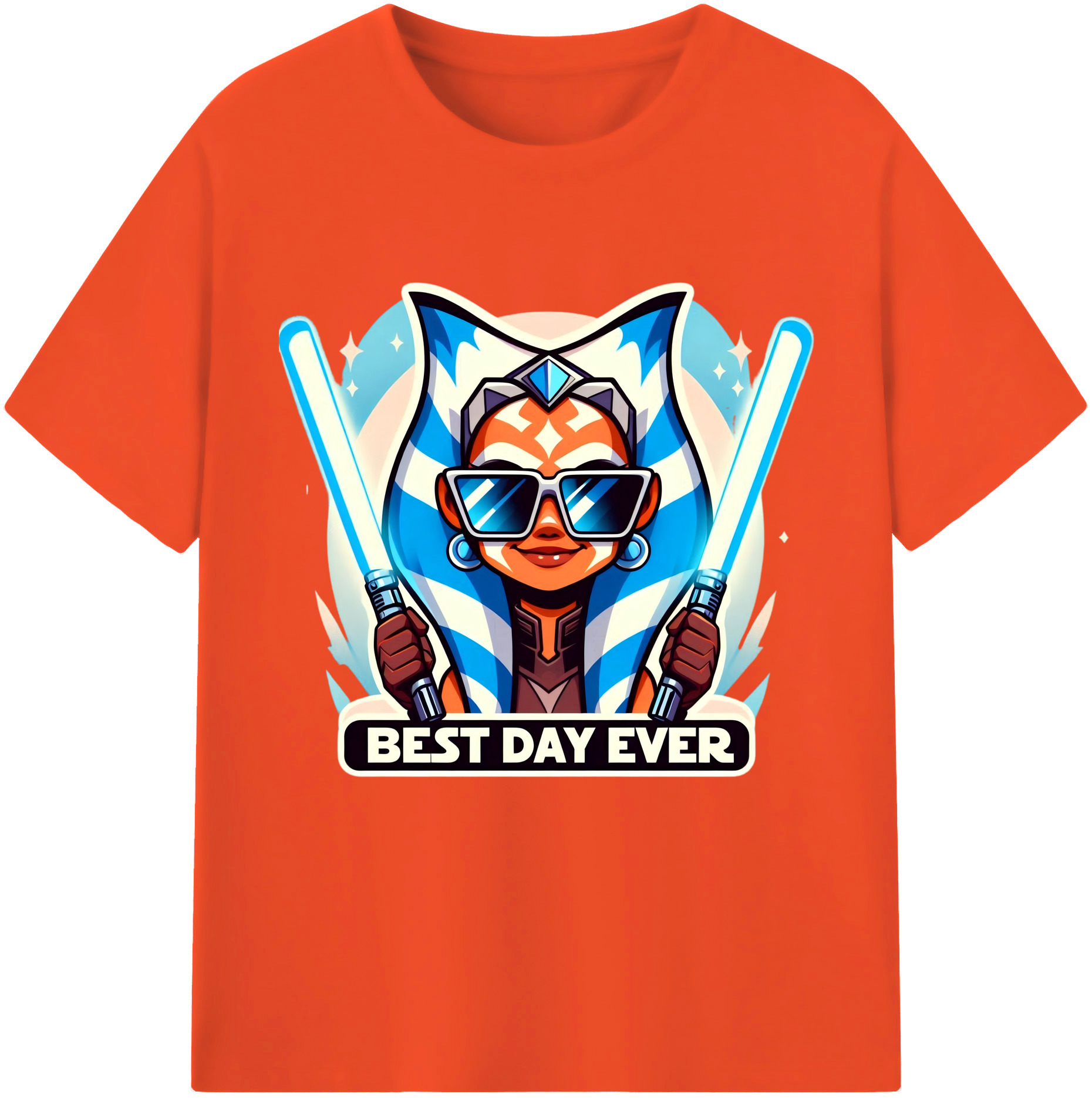 （画像用） スター・ウォーズ Star Wars 綿100％半袖Tシャツ（フロントプリント）