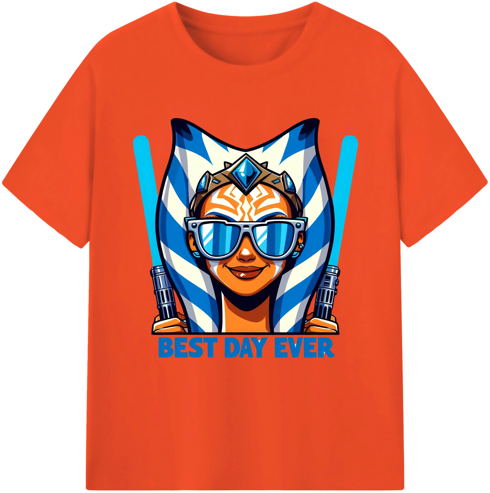 （画像用） スター・ウォーズ Star Wars 綿100％半袖Tシャツ（フロントプリント）