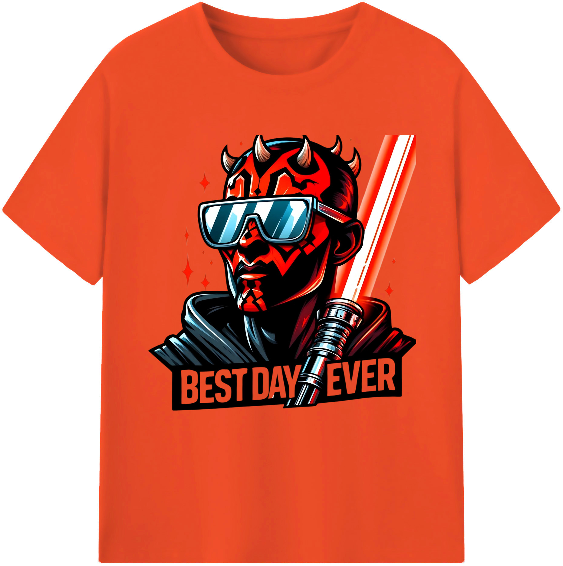 （画像用） スター・ウォーズ Star Wars 綿100％半袖Tシャツ（フロントプリント）