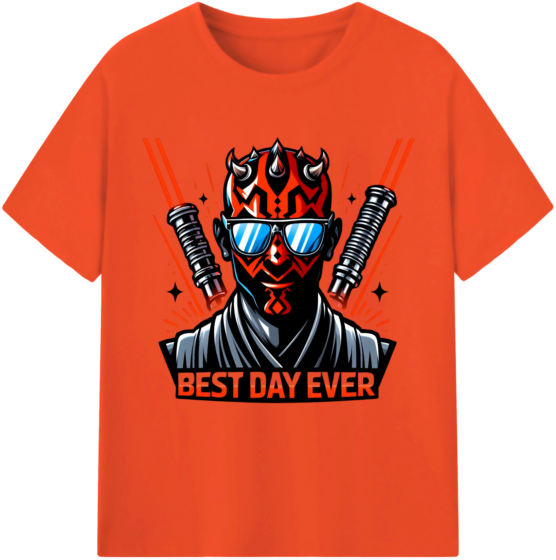 （画像用） スター・ウォーズ Star Wars 綿100％半袖Tシャツ（フロントプリント）