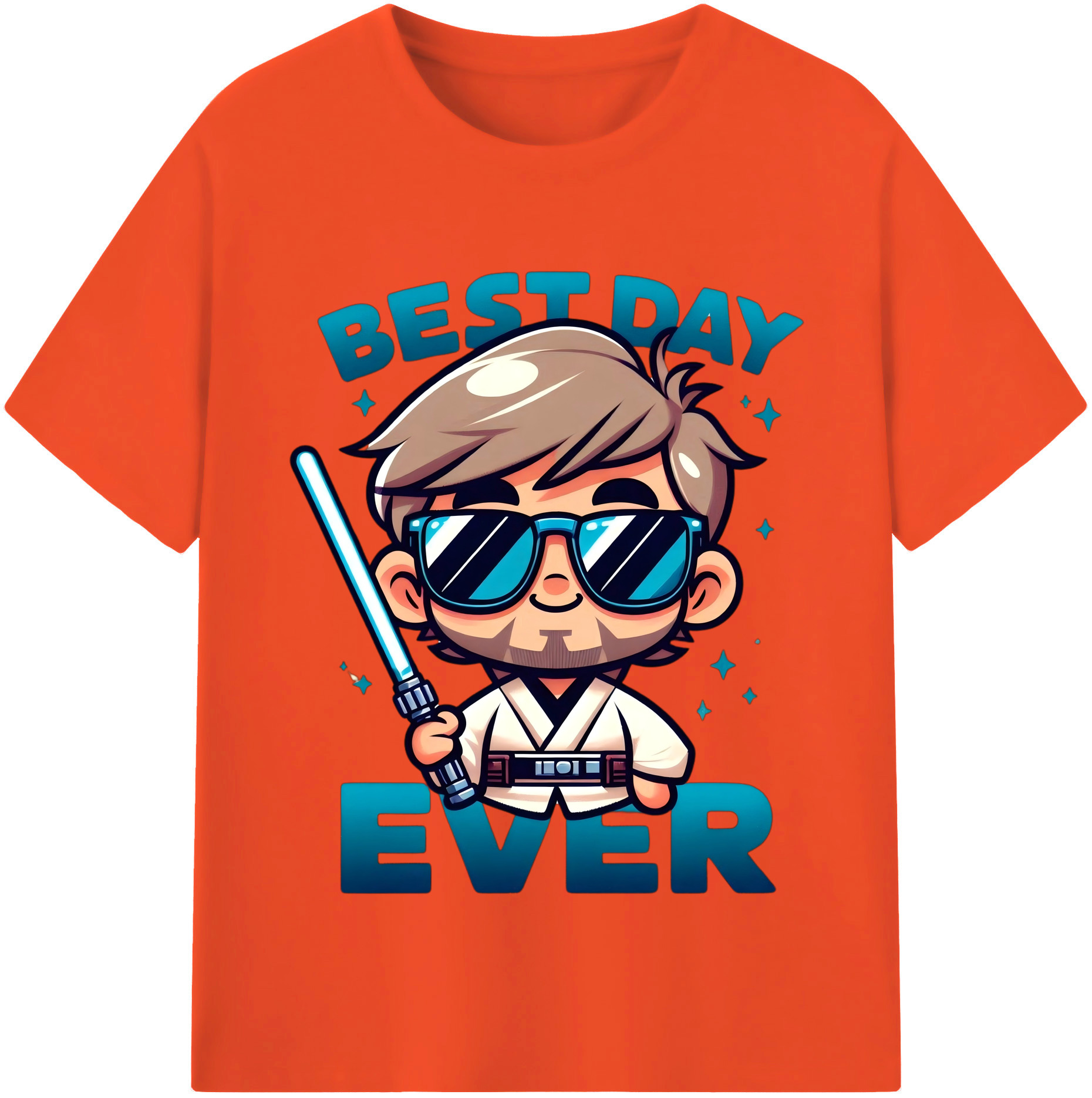 （画像用） スター・ウォーズ Star Wars 綿100％半袖Tシャツ（フロントプリント）