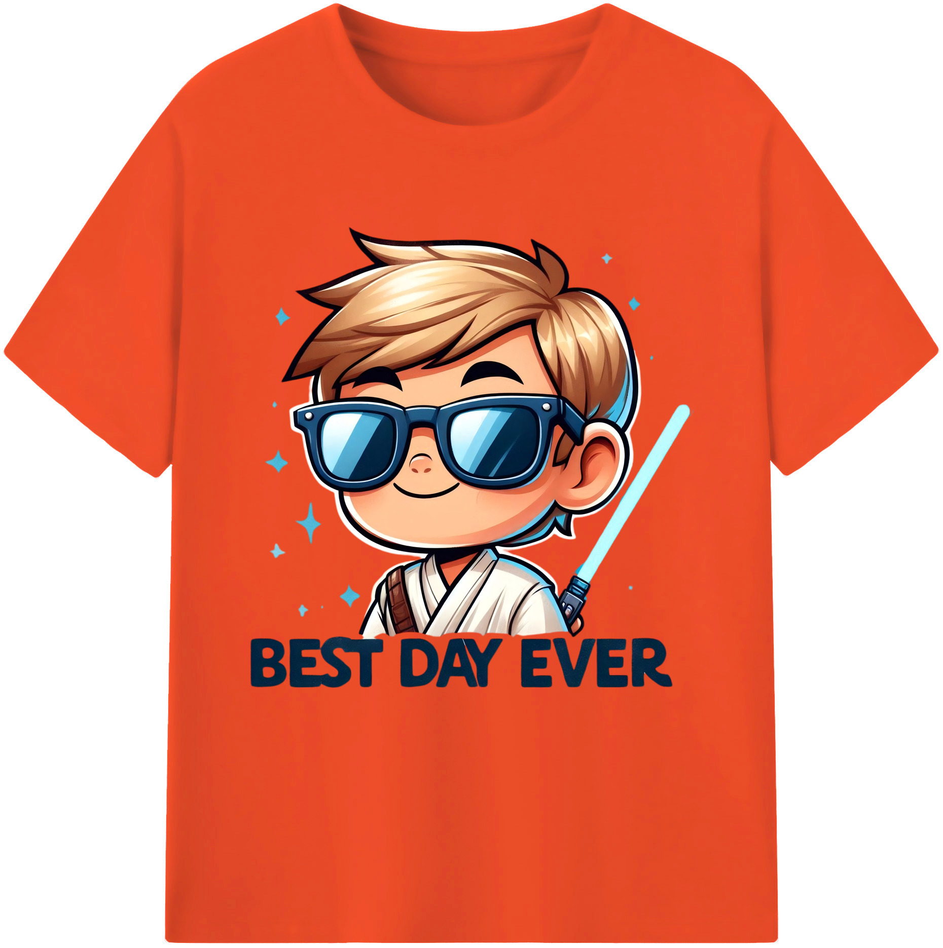 （画像用） スター・ウォーズ Star Wars 綿100％半袖Tシャツ（フロントプリント）