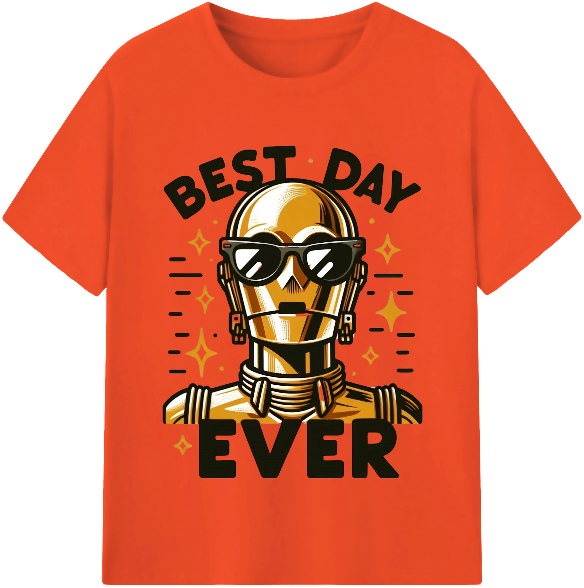 （画像用） スター・ウォーズ Star Wars 綿100％半袖Tシャツ（フロントプリント）