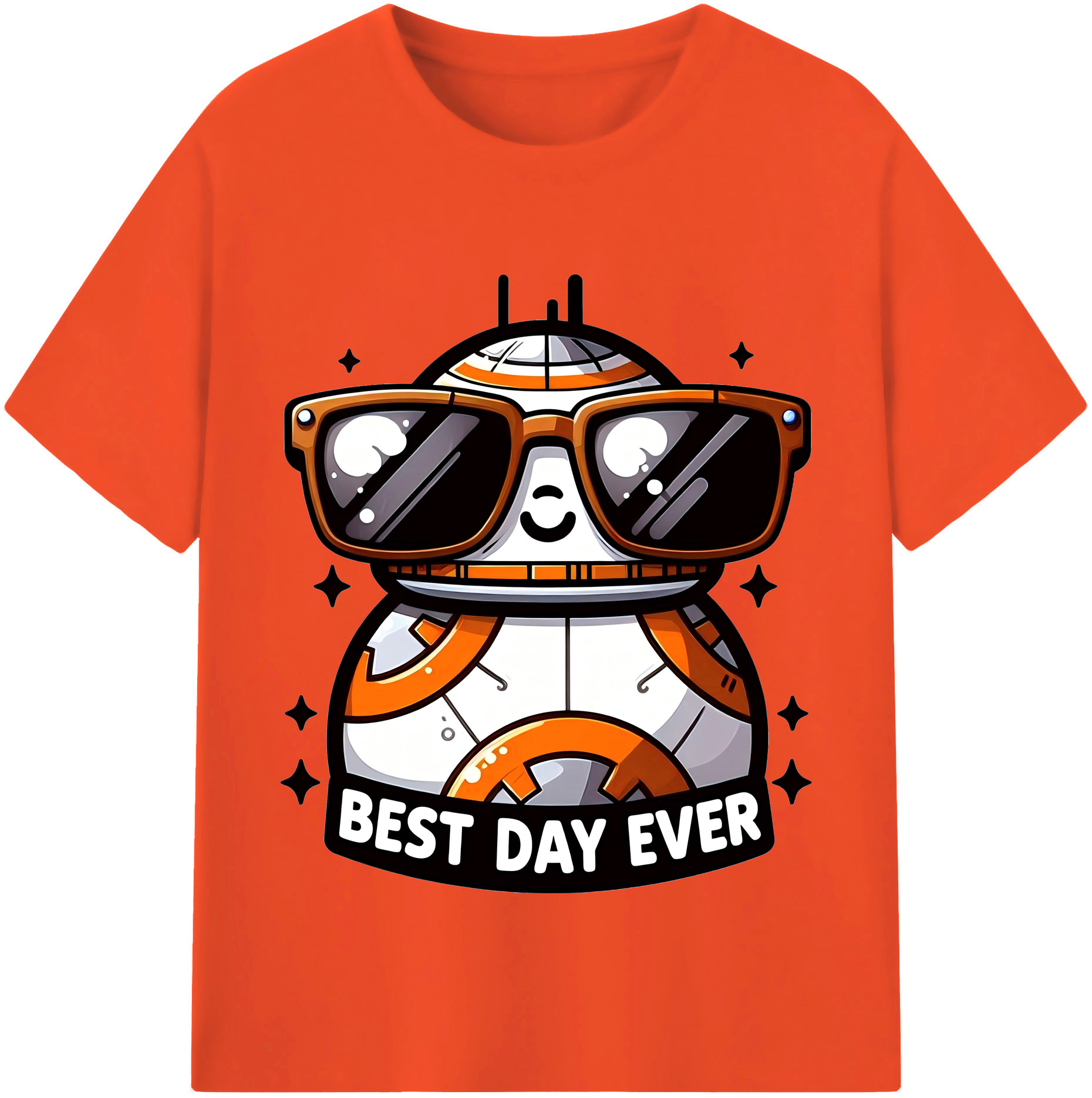 （画像用） スター・ウォーズ Star Wars 綿100％半袖Tシャツ（フロントプリント）