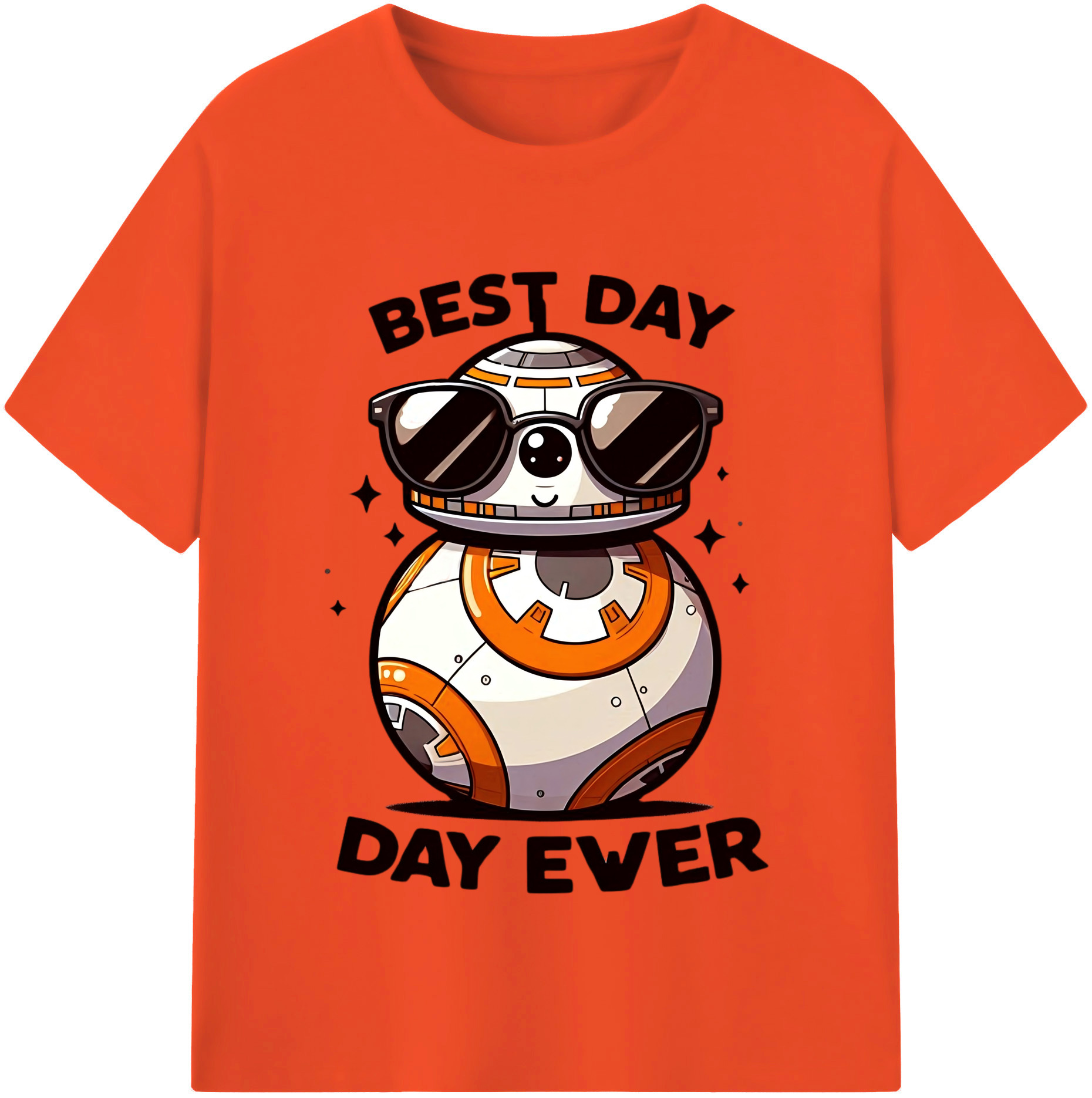 （画像用） スター・ウォーズ Star Wars 綿100％半袖Tシャツ（フロントプリント）