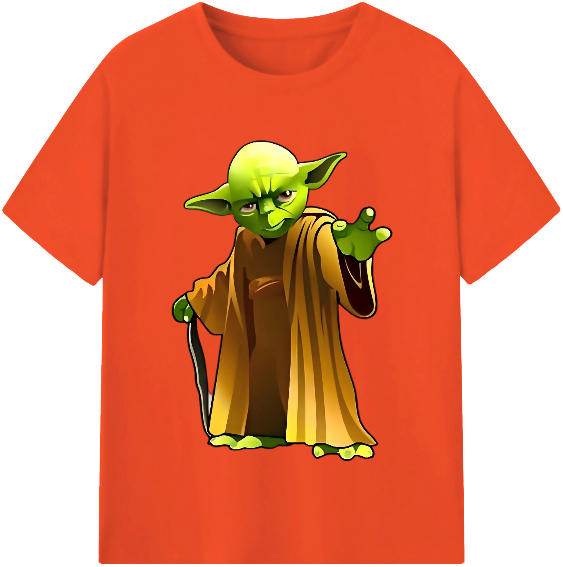 （画像用） スター・ウォーズ Star Wars 綿100％半袖Tシャツ（フロントプリント）