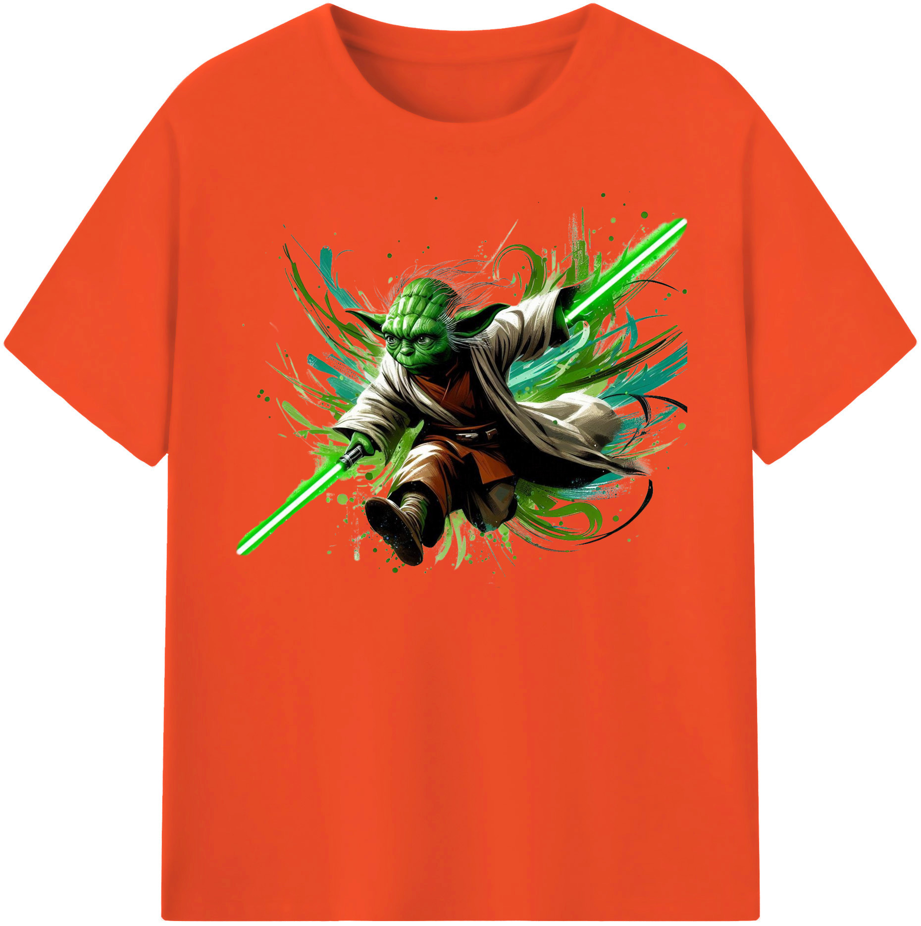 （画像用） スター・ウォーズ Star Wars 綿100％半袖Tシャツ（フロントプリント）