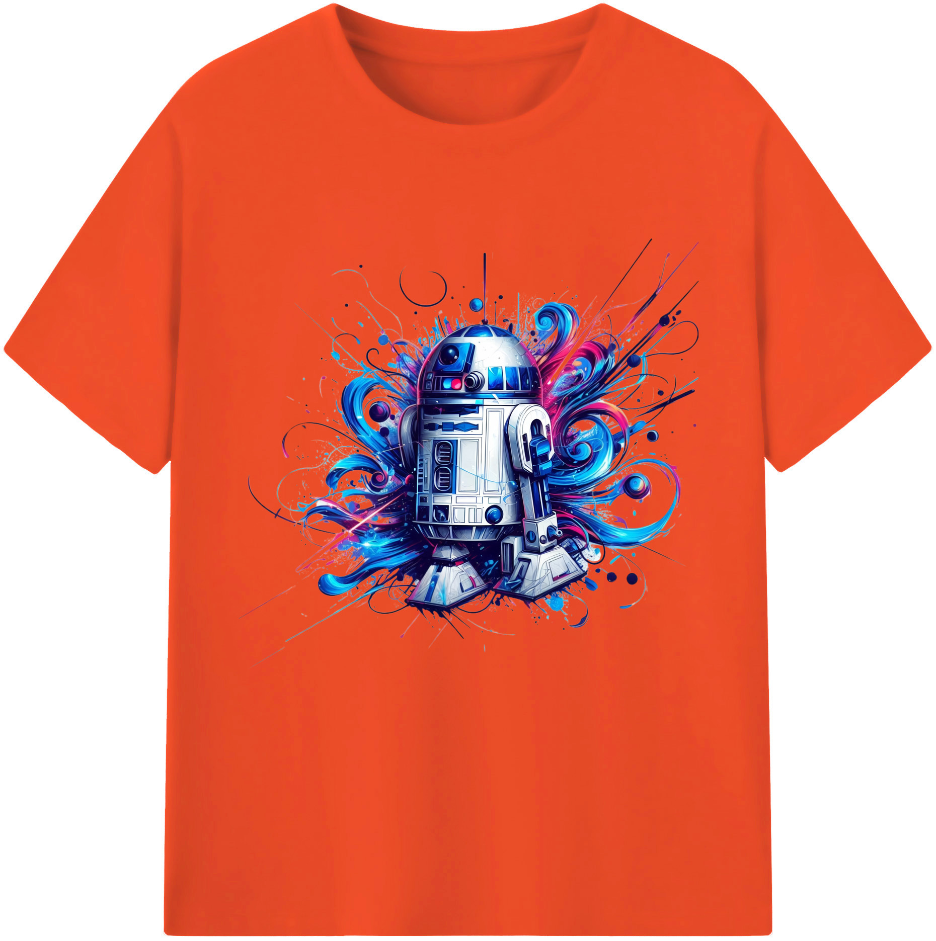 （画像用） スター・ウォーズ Star Wars 綿100％半袖Tシャツ（フロントプリント）