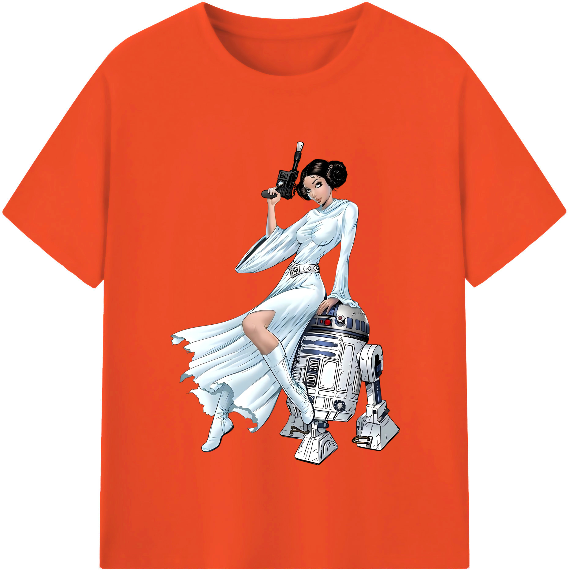 （画像用） スター・ウォーズ Star Wars 綿100％半袖Tシャツ（フロントプリント）