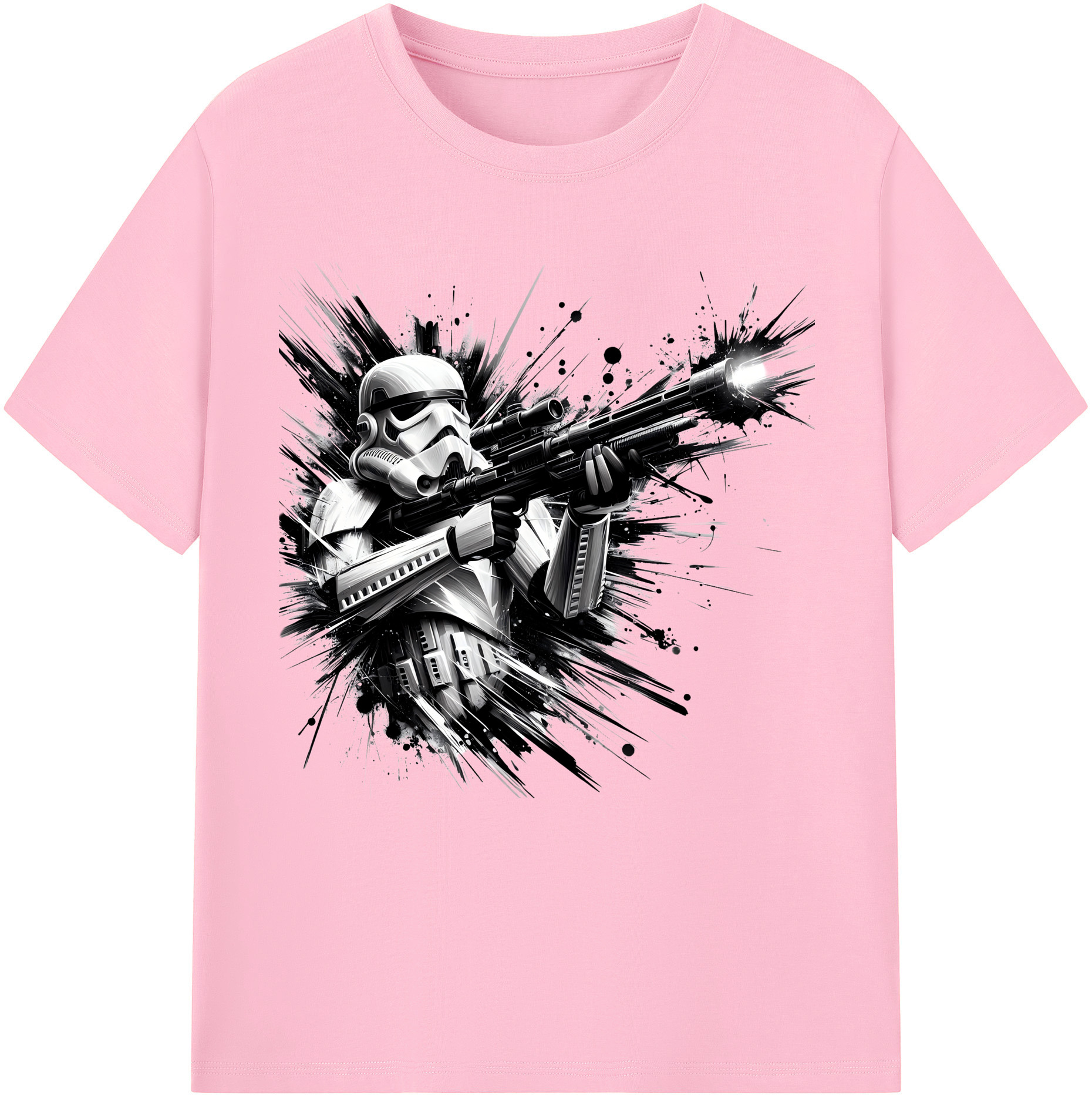 （画像用） スター・ウォーズ Star Wars 綿100％半袖Tシャツ（フロントプリント）