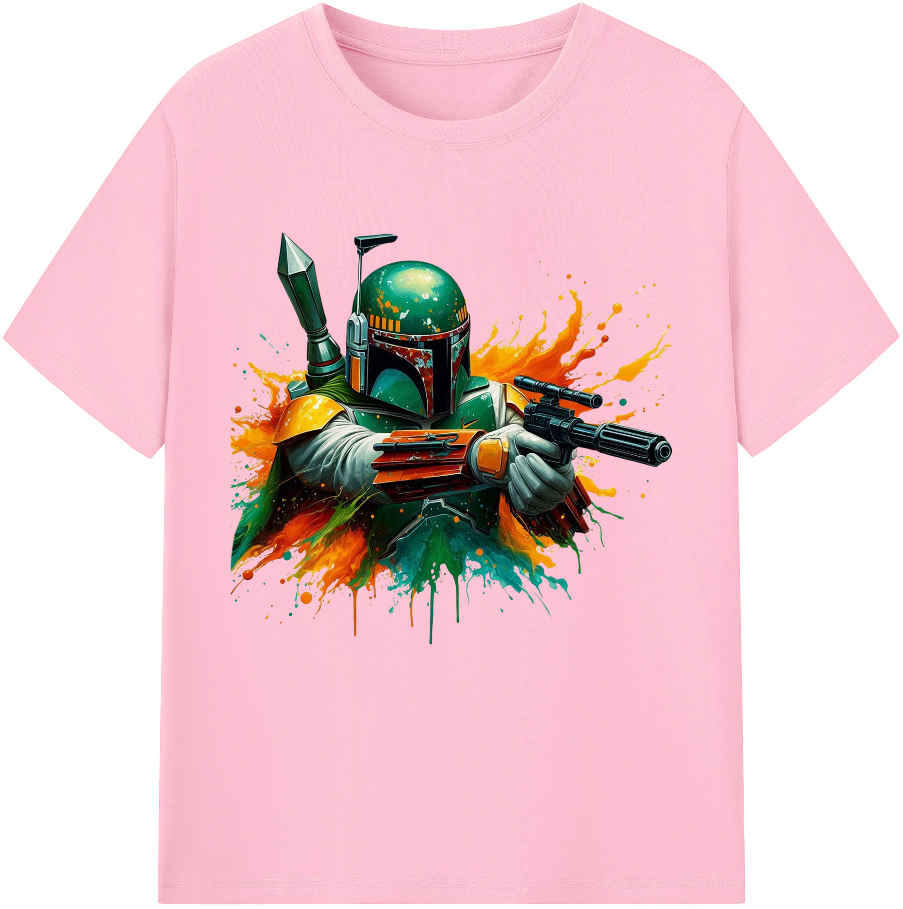 （画像用） スター・ウォーズ Star Wars 綿100％半袖Tシャツ（フロントプリント）