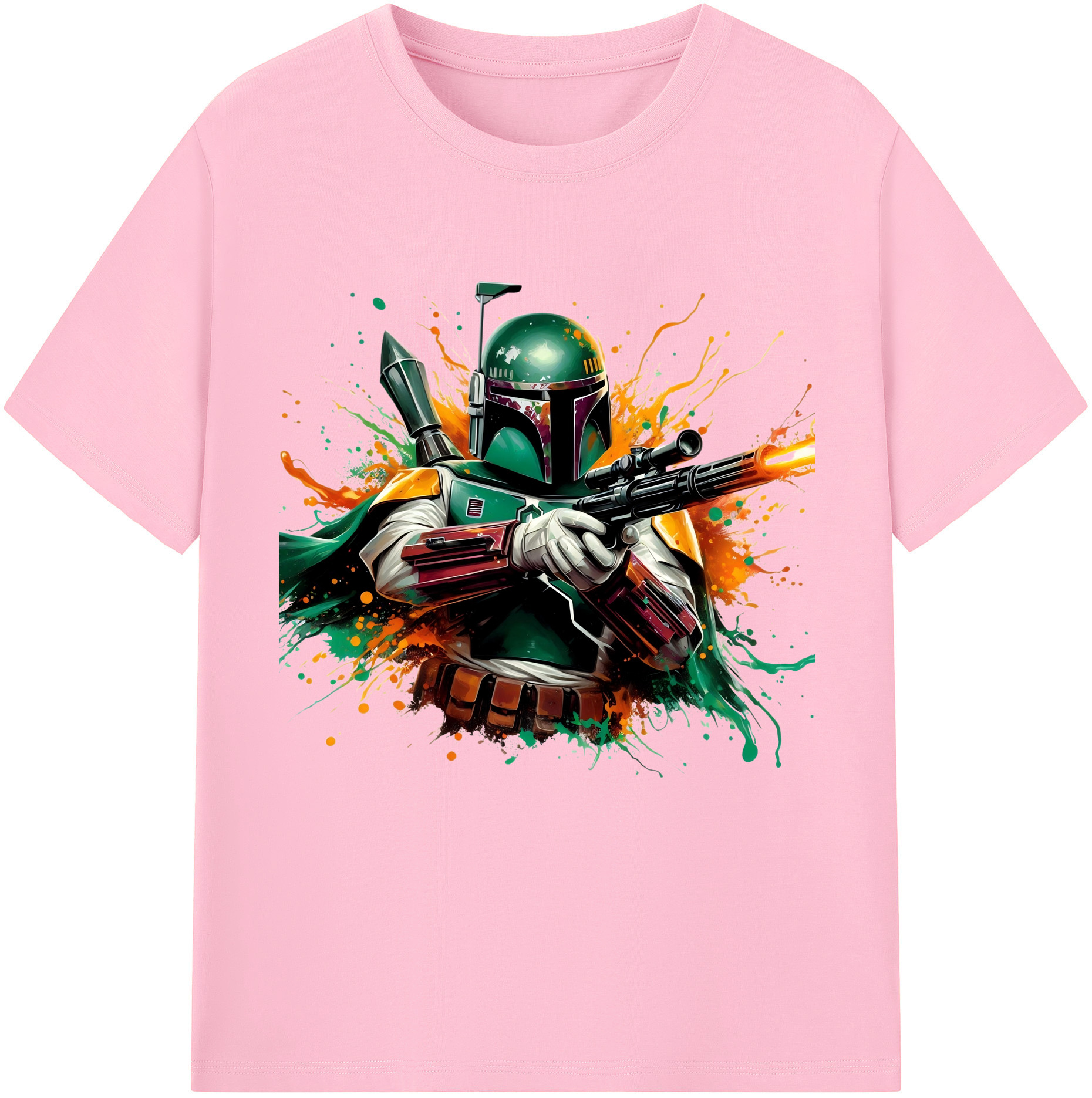 （画像用） スター・ウォーズ Star Wars 綿100％半袖Tシャツ（フロントプリント）