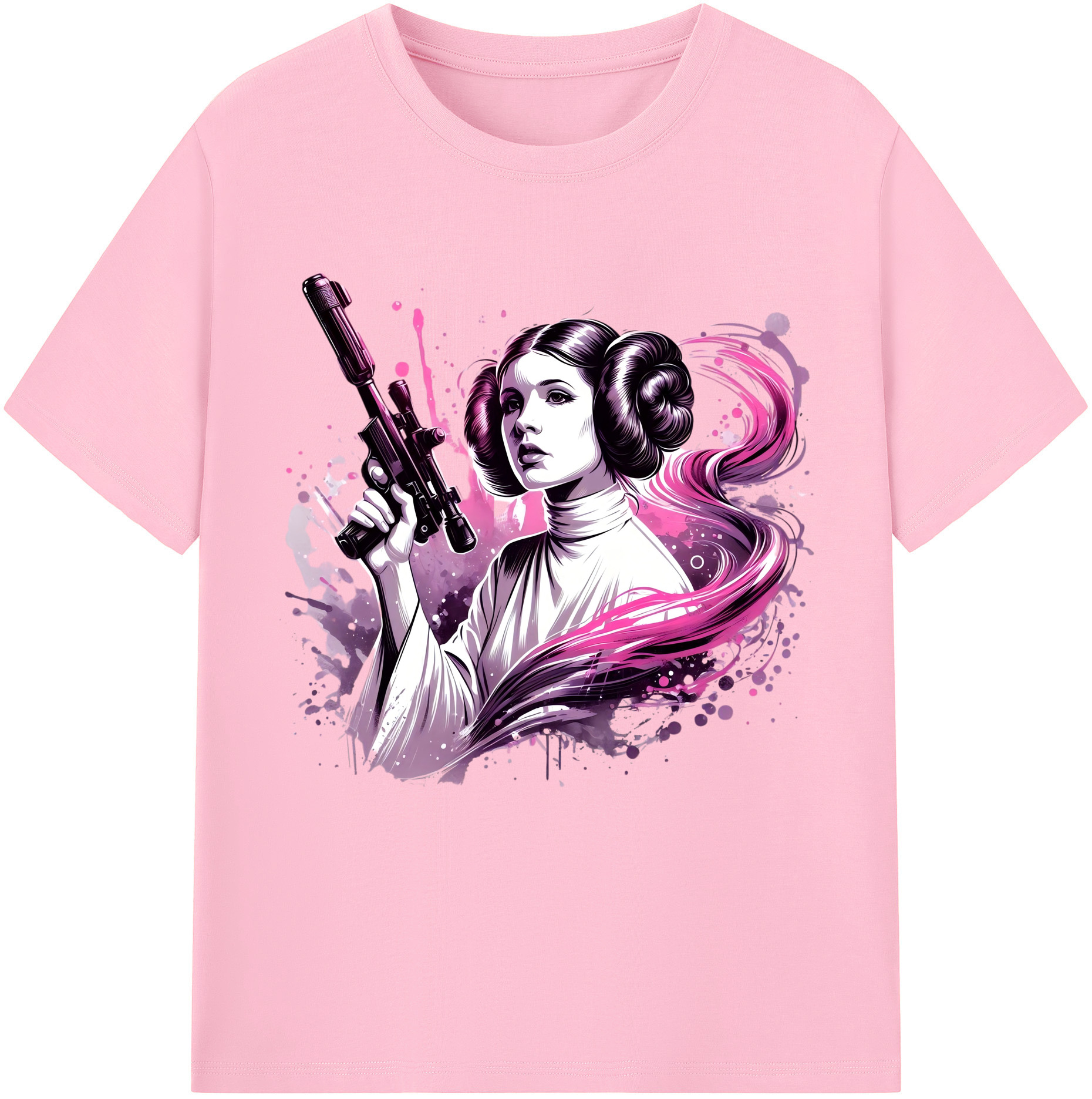 （画像用） スター・ウォーズ Star Wars 綿100％半袖Tシャツ（フロントプリント）