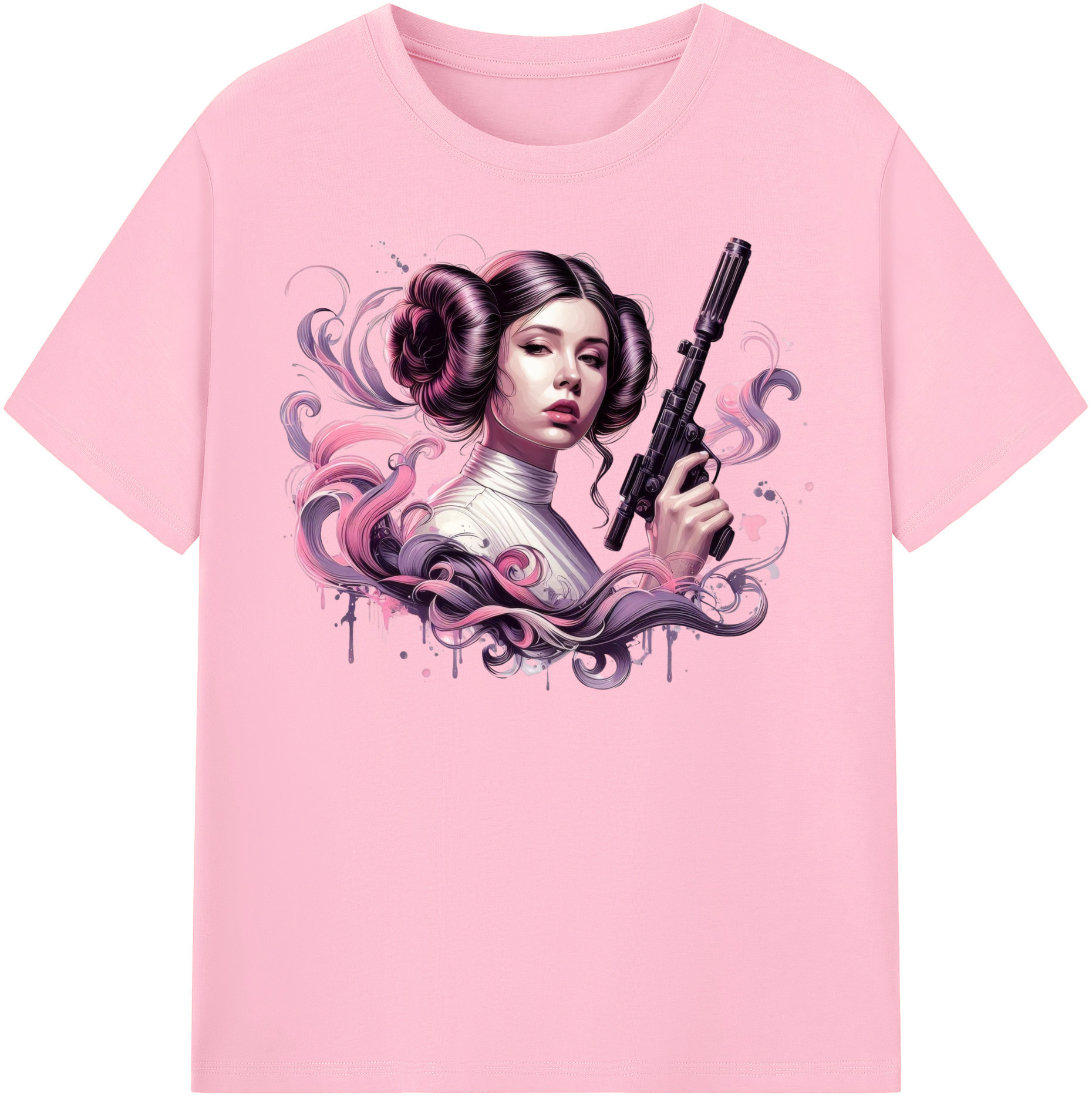 （画像用） スター・ウォーズ Star Wars 綿100％半袖Tシャツ（フロントプリント）