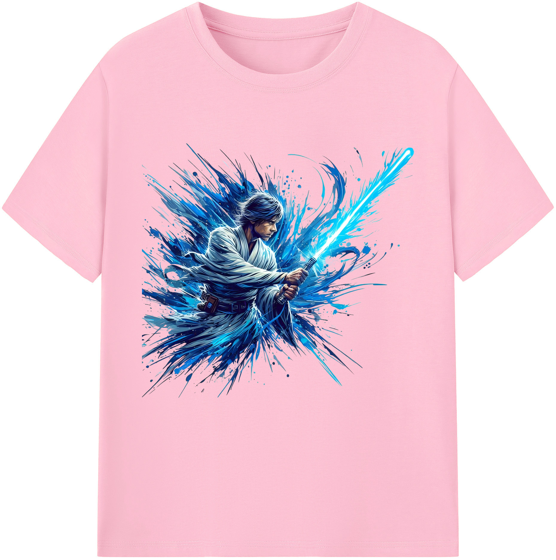 （画像用） スター・ウォーズ Star Wars 綿100％半袖Tシャツ（フロントプリント）