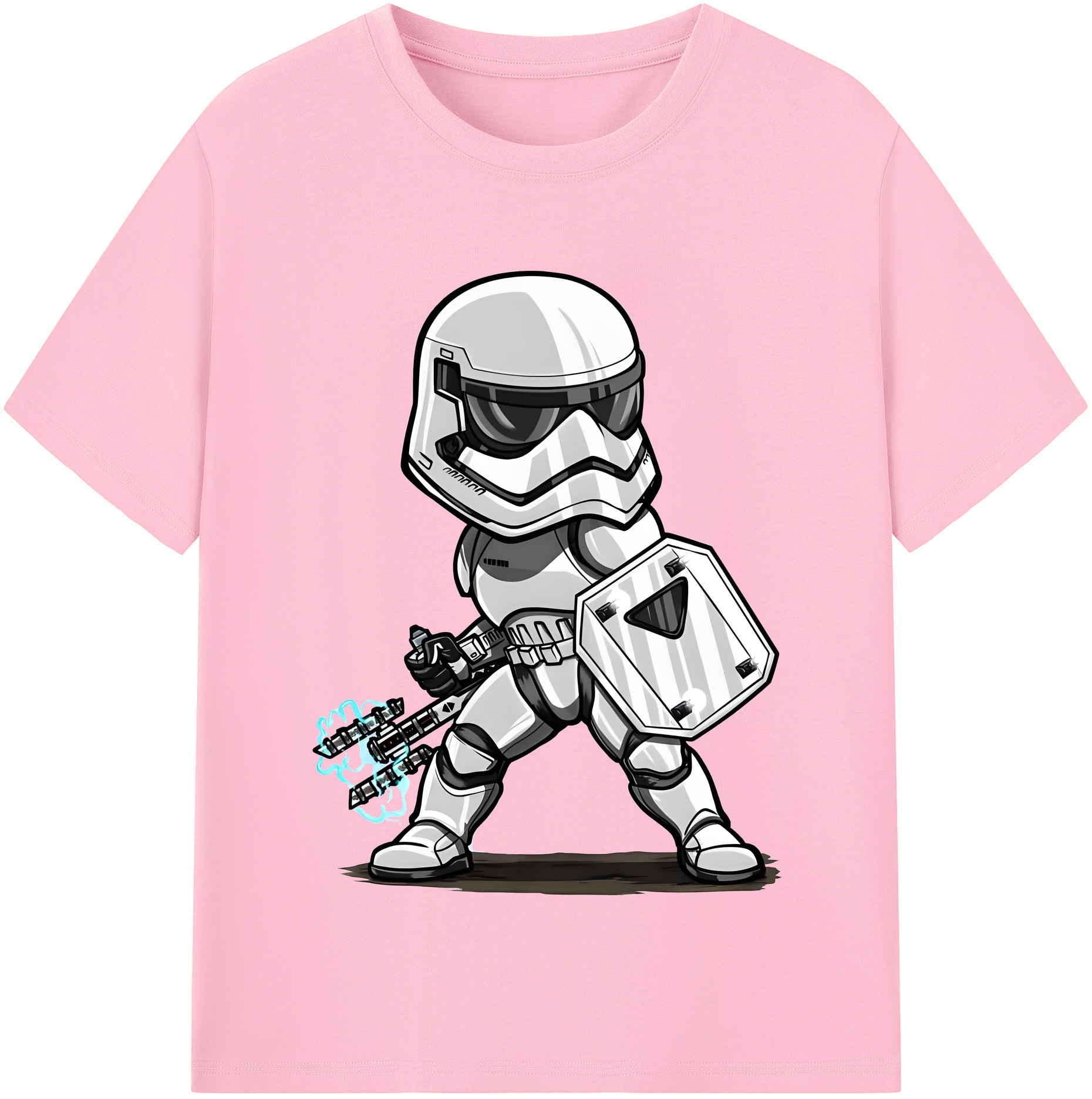 （画像用） スター・ウォーズ Star Wars 綿100％半袖Tシャツ（フロントプリント）