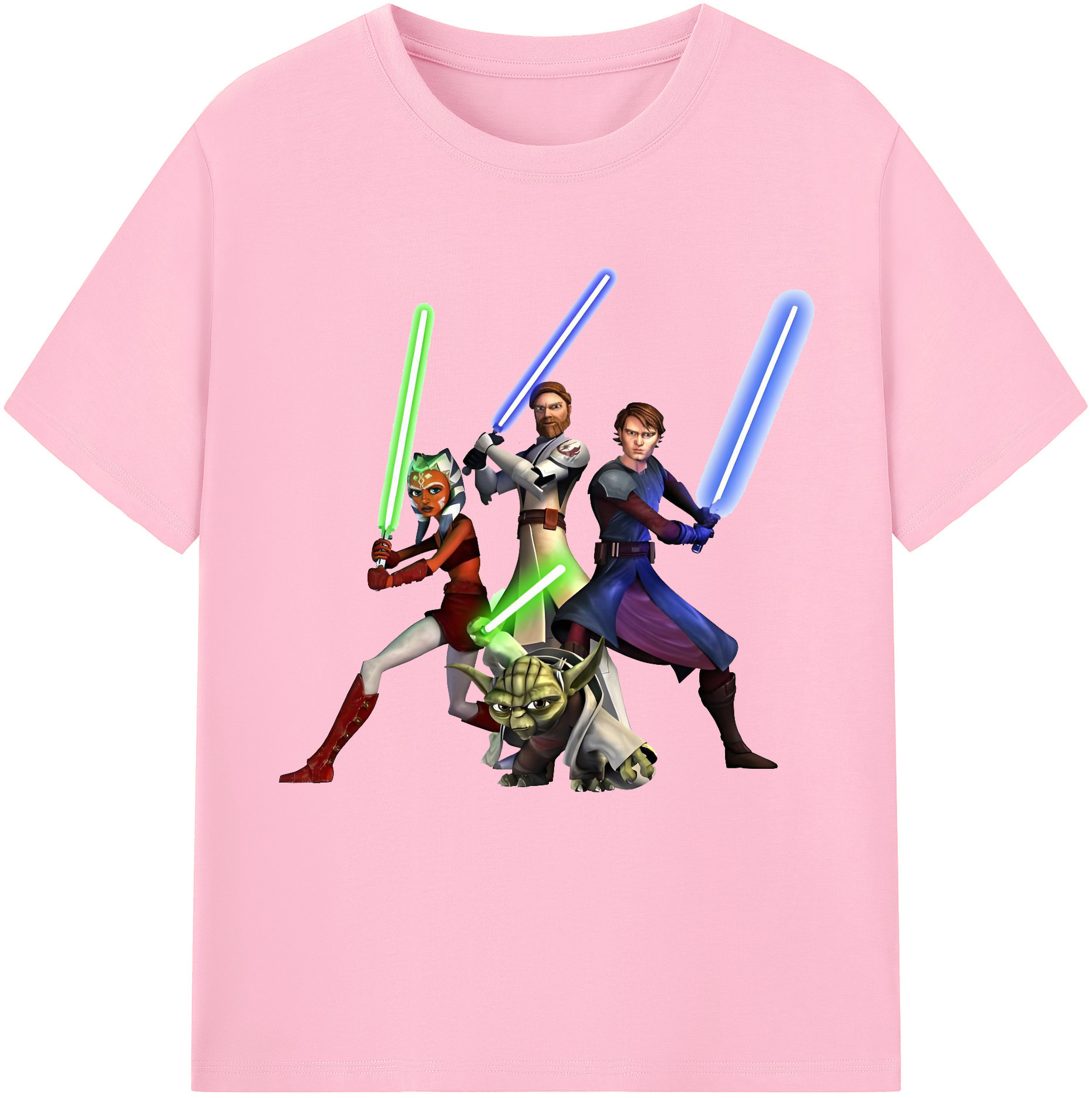 （画像用） スター・ウォーズ Star Wars 綿100％半袖Tシャツ（フロントプリント）