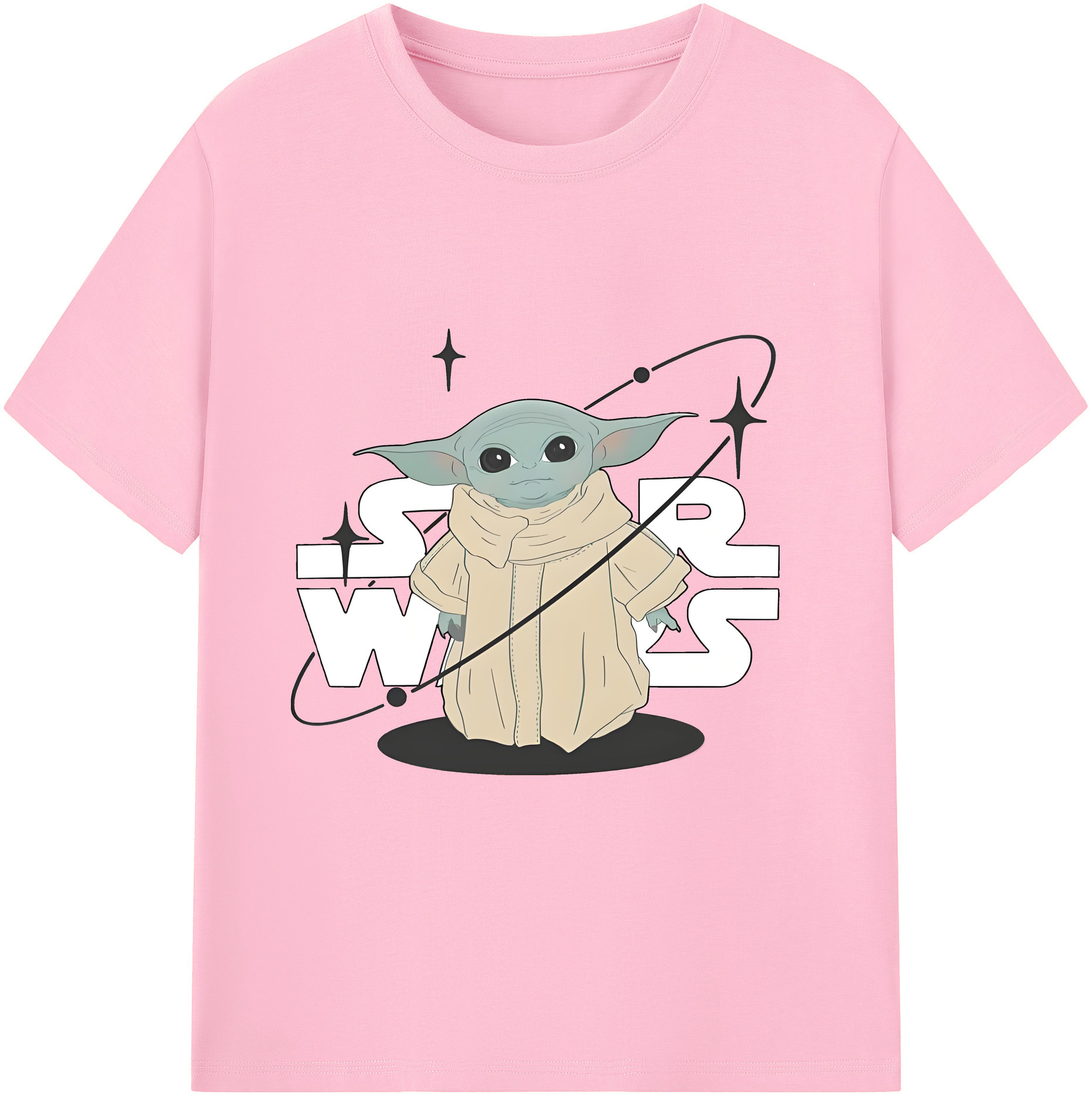 （画像用） スター・ウォーズ Star Wars 綿100％半袖Tシャツ（フロントプリント）