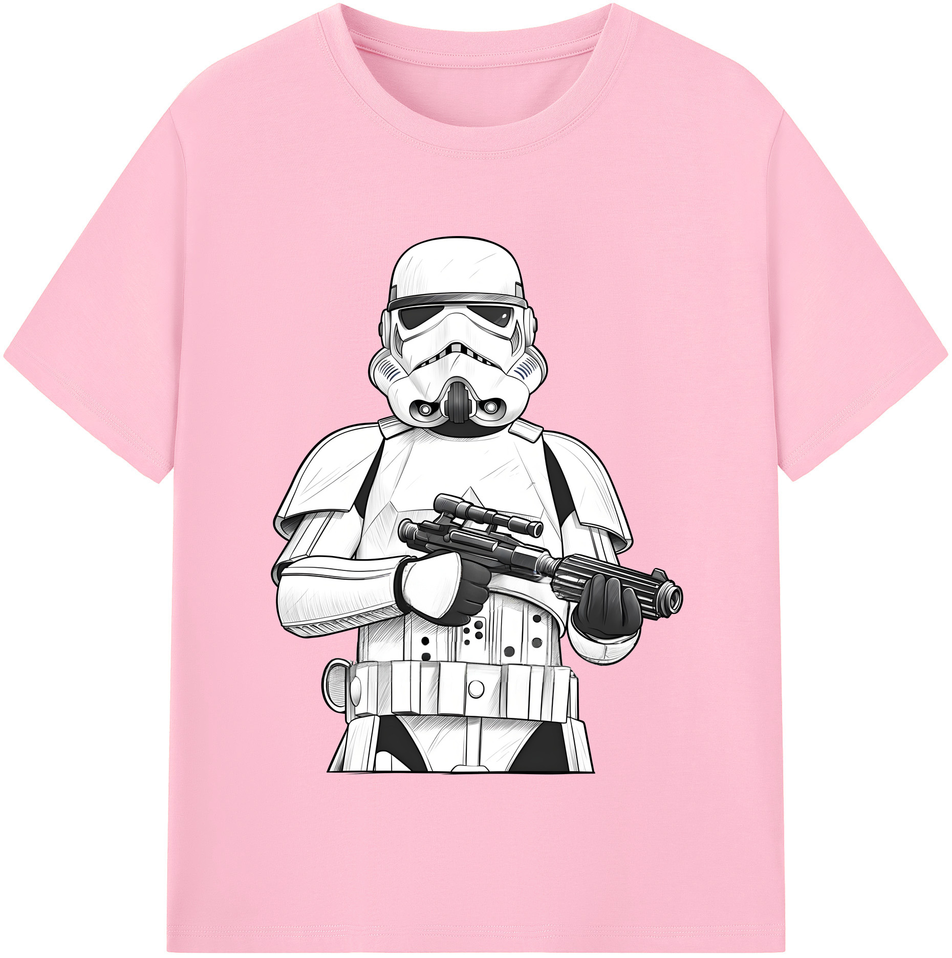 （画像用） スター・ウォーズ Star Wars 綿100％半袖Tシャツ（フロントプリント）