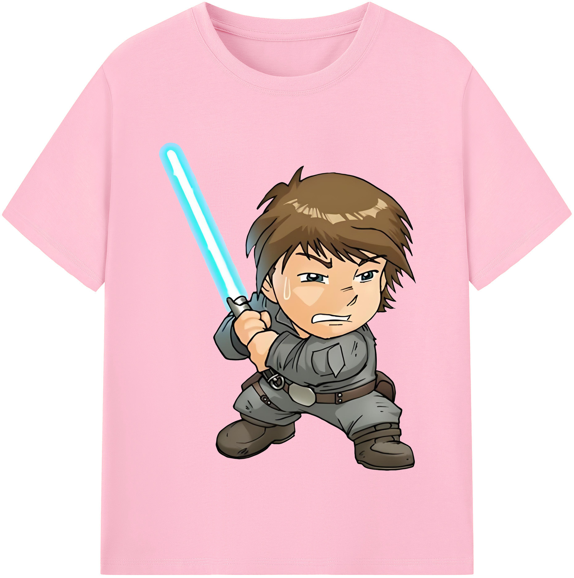 （画像用） スター・ウォーズ Star Wars 綿100％半袖Tシャツ（フロントプリント）