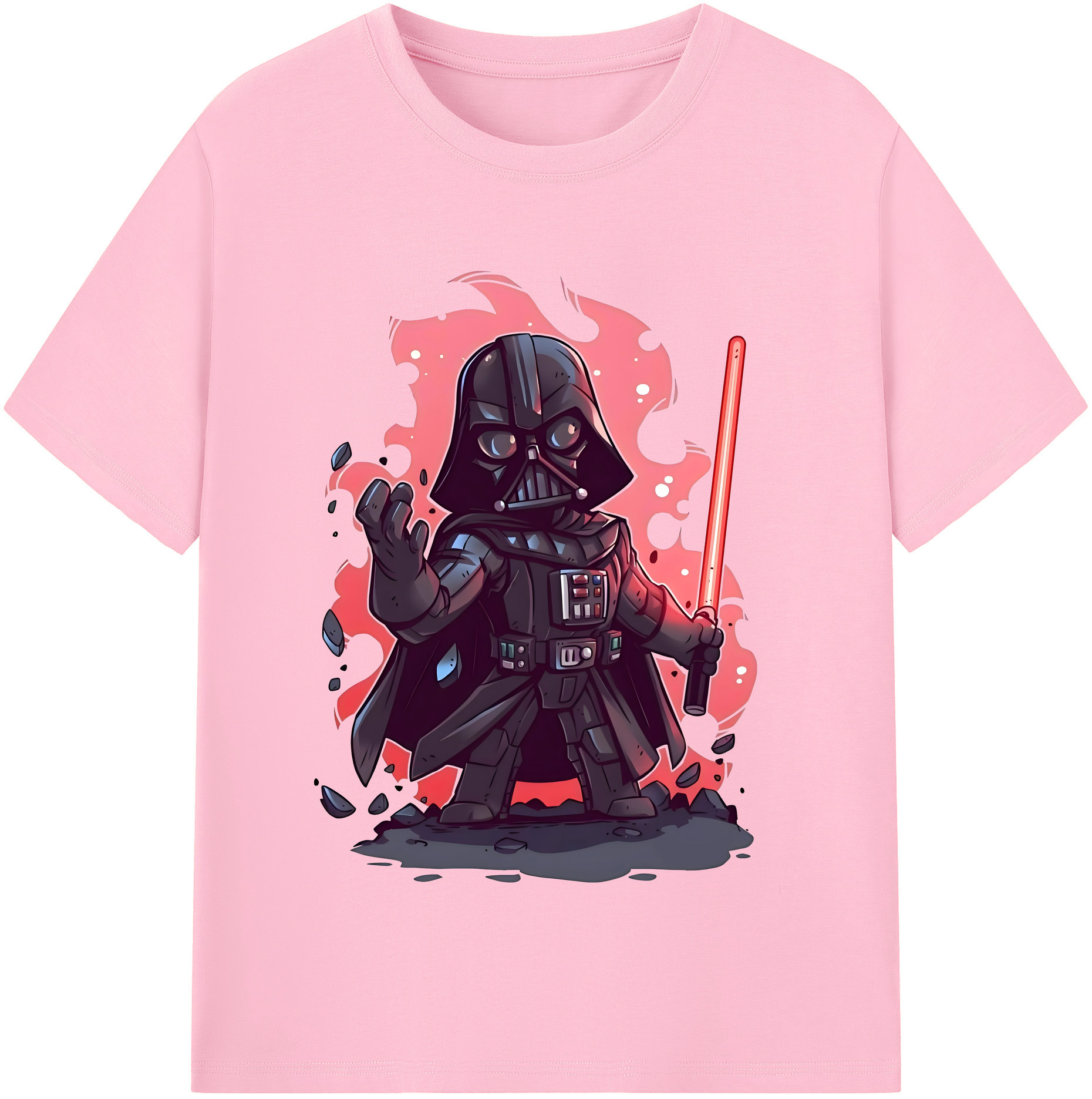 （画像用） スター・ウォーズ Star Wars 綿100％半袖Tシャツ（フロントプリント）
