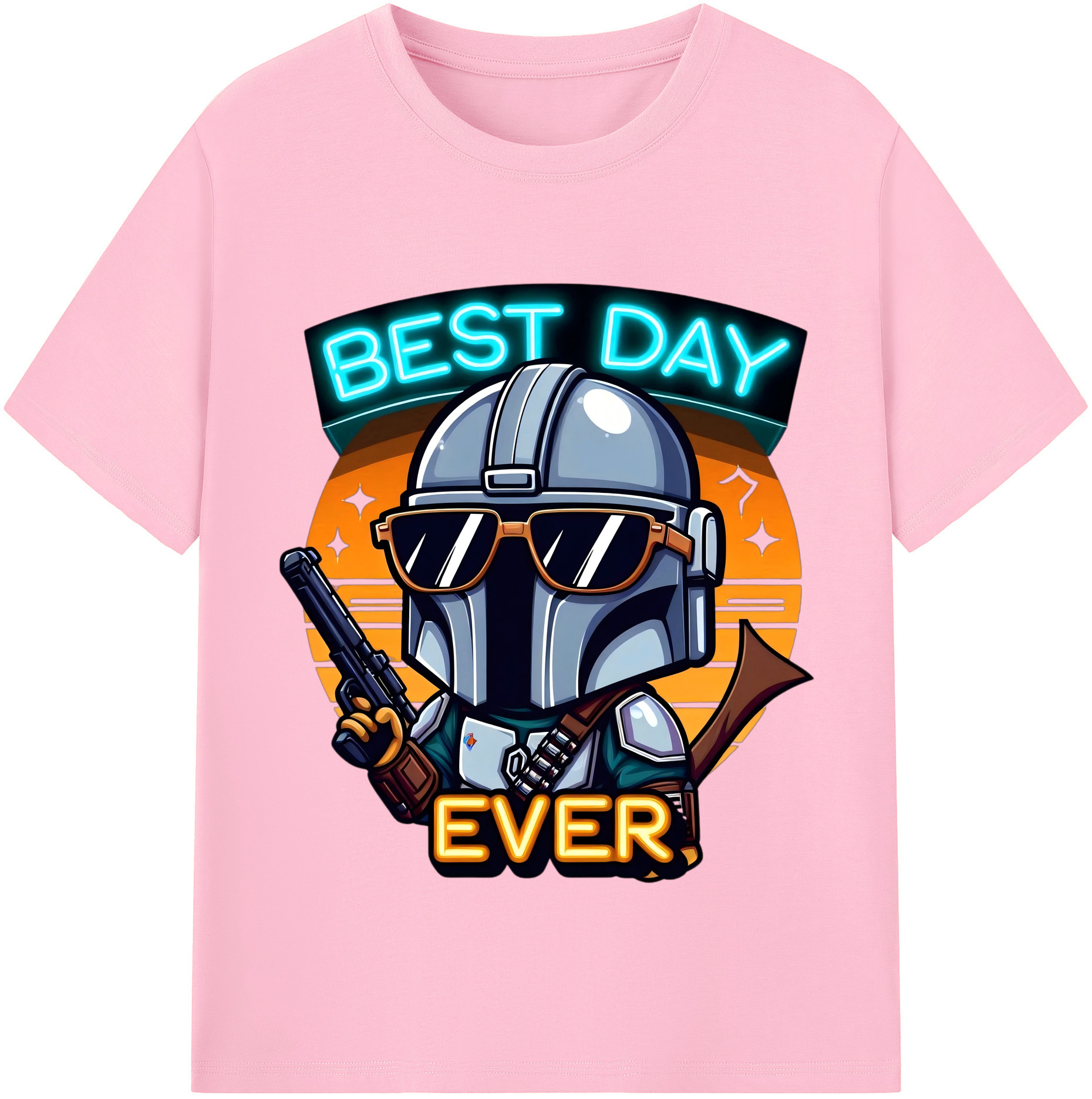 （画像用） スター・ウォーズ Star Wars 綿100％半袖Tシャツ（フロントプリント）