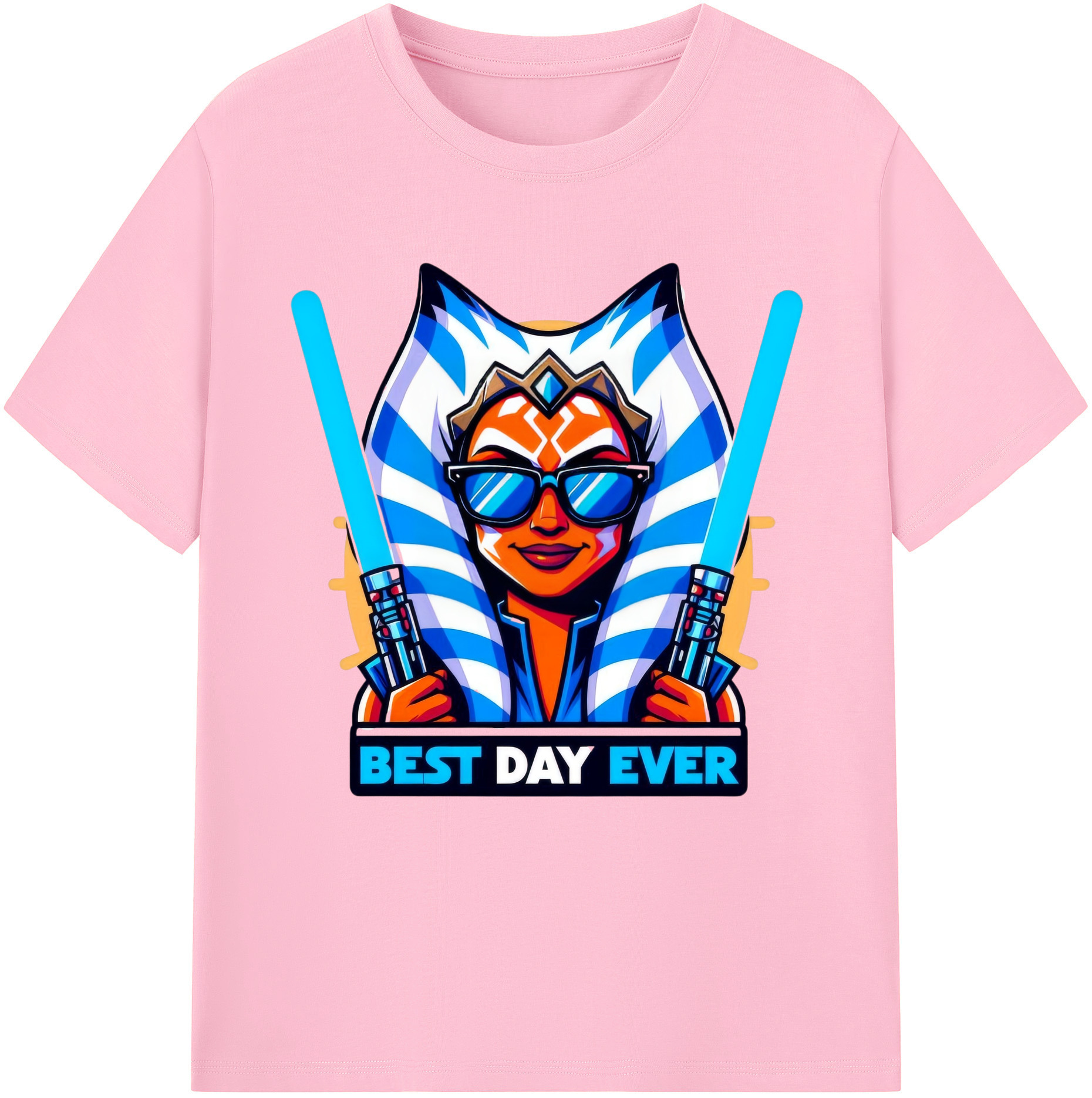 （画像用） スター・ウォーズ Star Wars 綿100％半袖Tシャツ（フロントプリント）