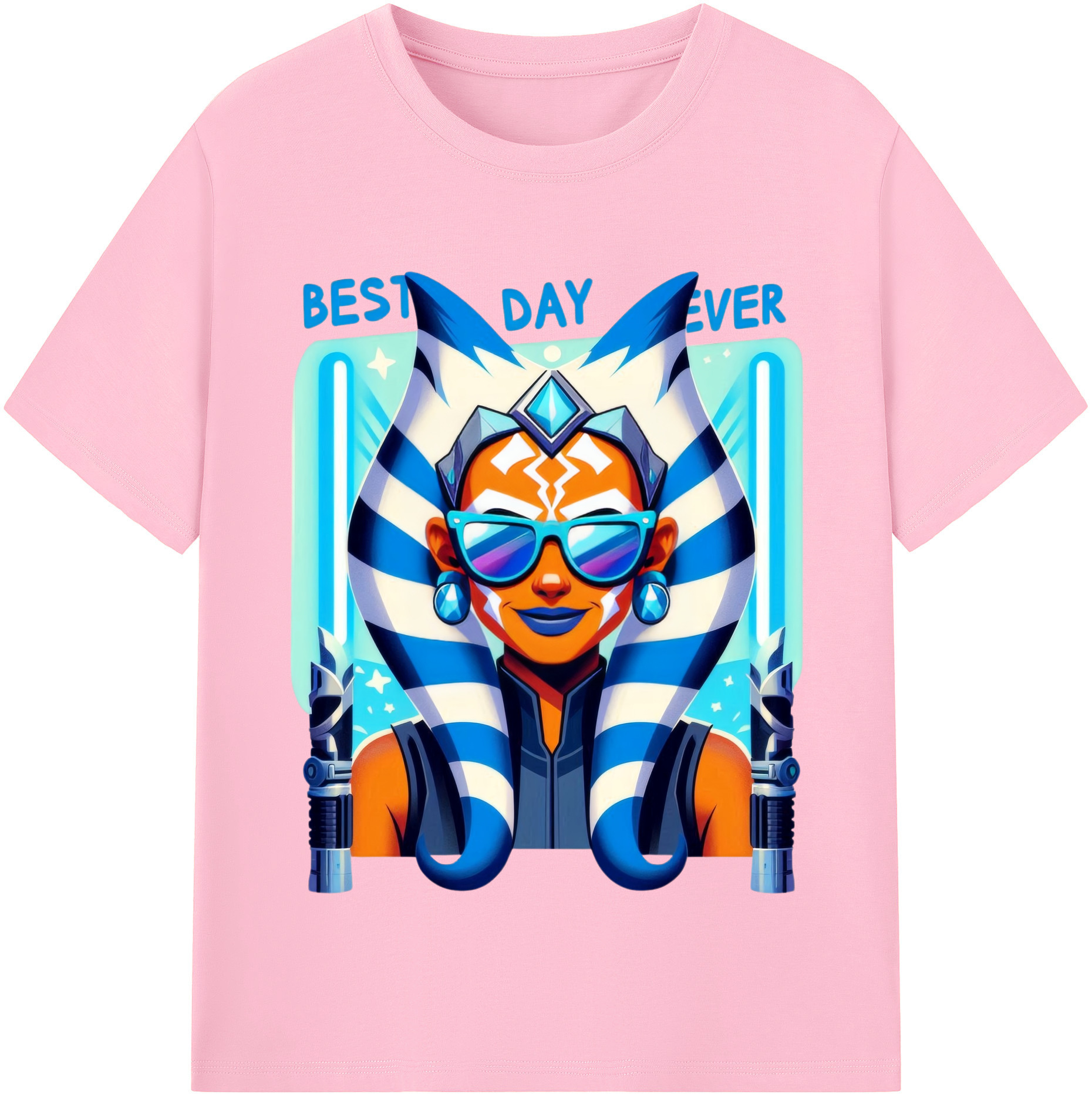 （画像用） スター・ウォーズ Star Wars 綿100％半袖Tシャツ（フロントプリント）