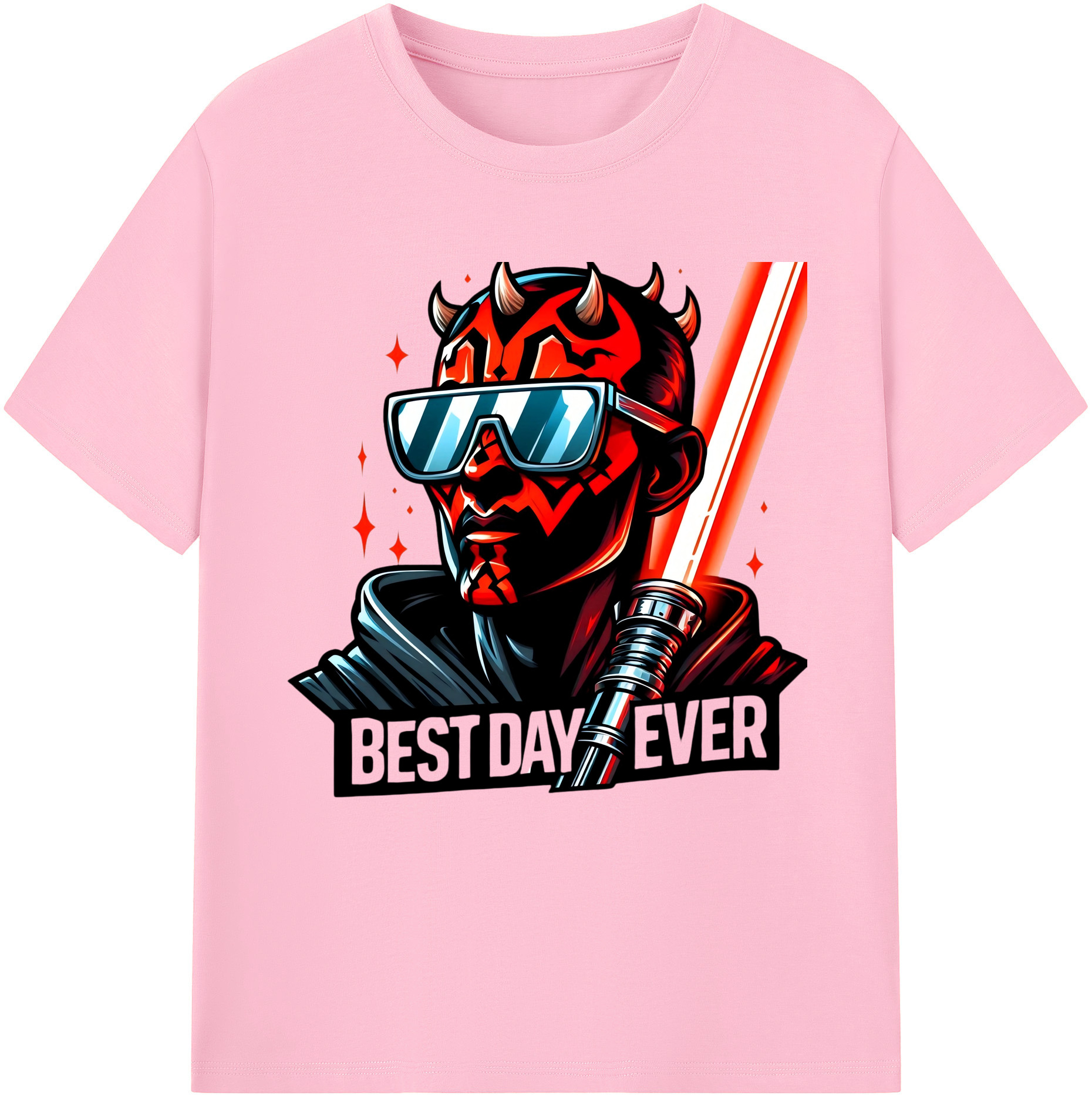 （画像用） スター・ウォーズ Star Wars 綿100％半袖Tシャツ（フロントプリント）