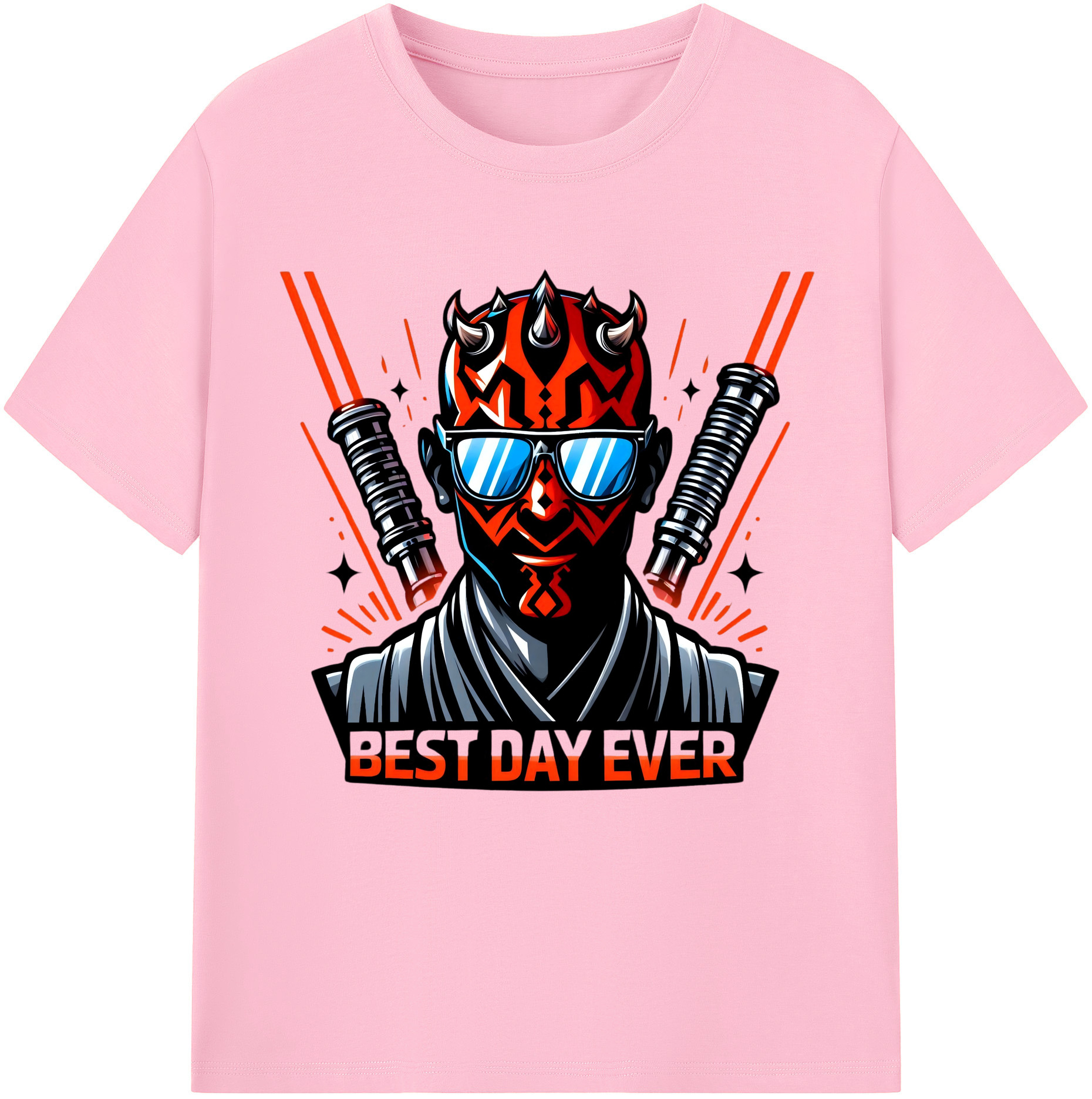 （画像用） スター・ウォーズ Star Wars 綿100％半袖Tシャツ（フロントプリント）