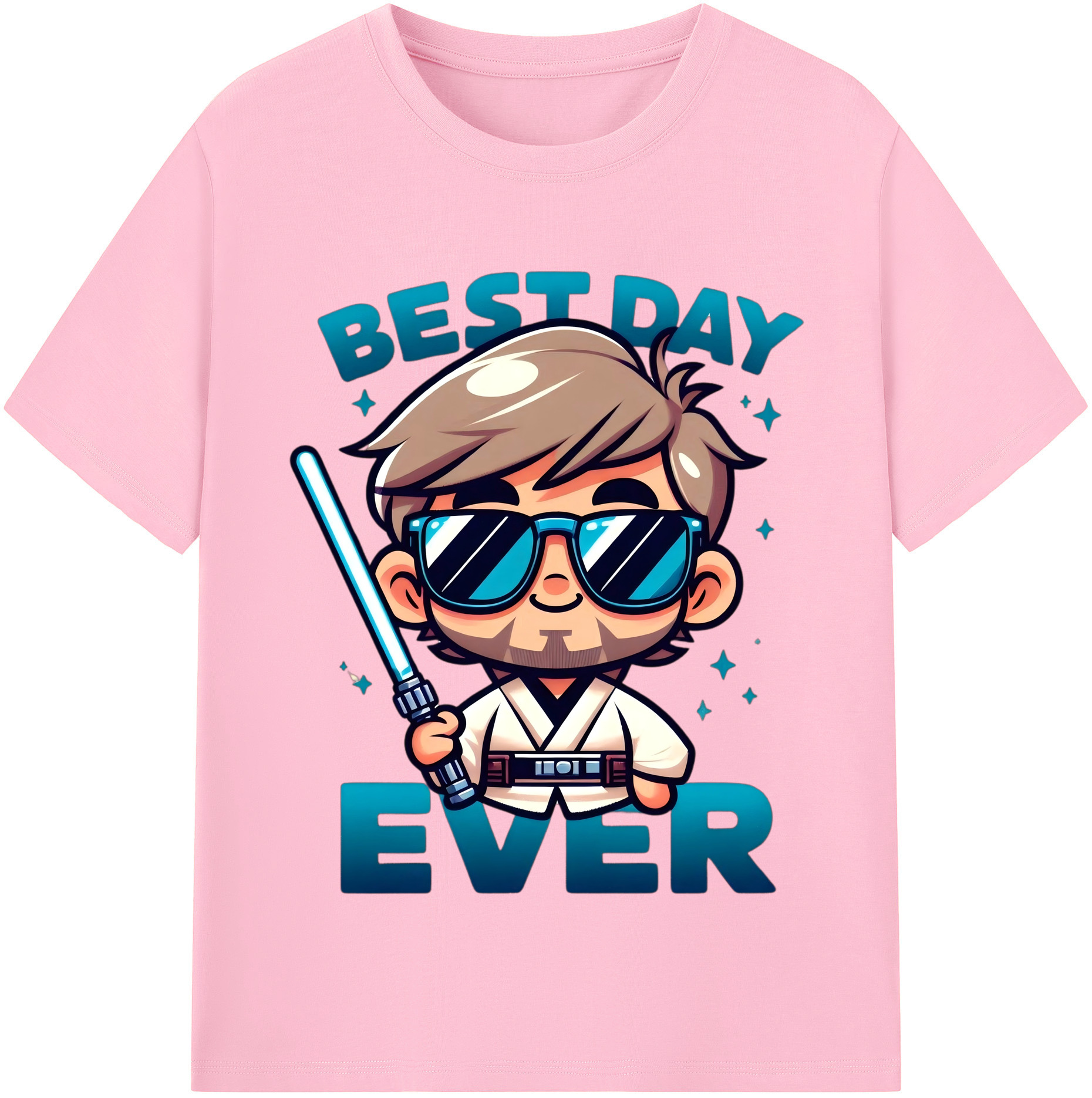 （画像用） スター・ウォーズ Star Wars 綿100％半袖Tシャツ（フロントプリント）