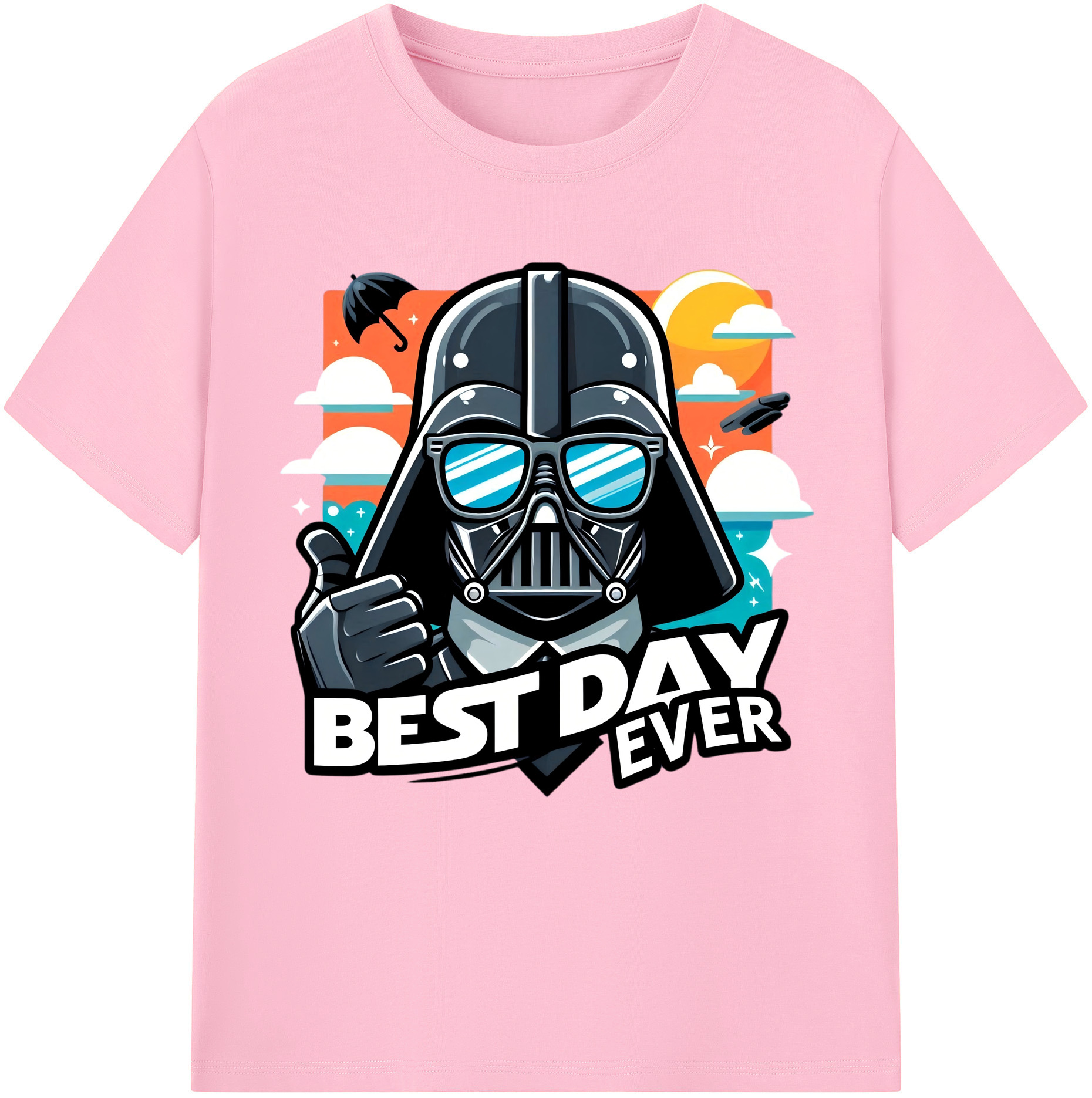 （画像用） スター・ウォーズ Star Wars 綿100％半袖Tシャツ（フロントプリント）