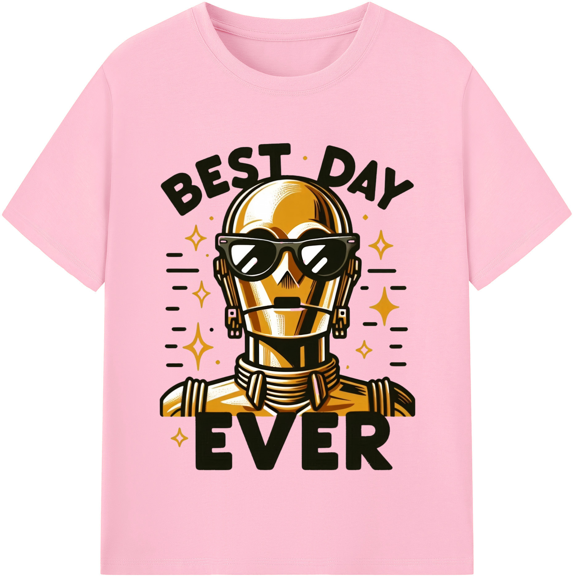 （画像用） スター・ウォーズ Star Wars 綿100％半袖Tシャツ（フロントプリント）