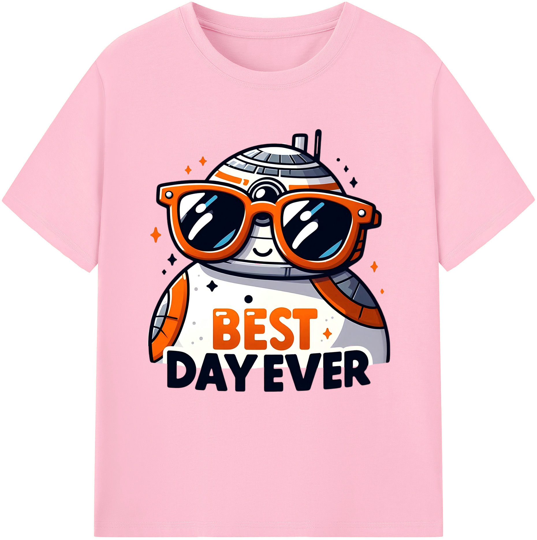 （画像用） スター・ウォーズ Star Wars 綿100％半袖Tシャツ（フロントプリント）