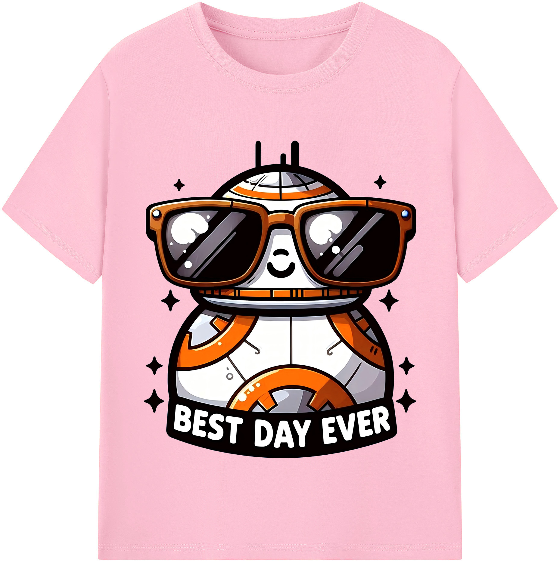 （画像用） スター・ウォーズ Star Wars 綿100％半袖Tシャツ（フロントプリント）