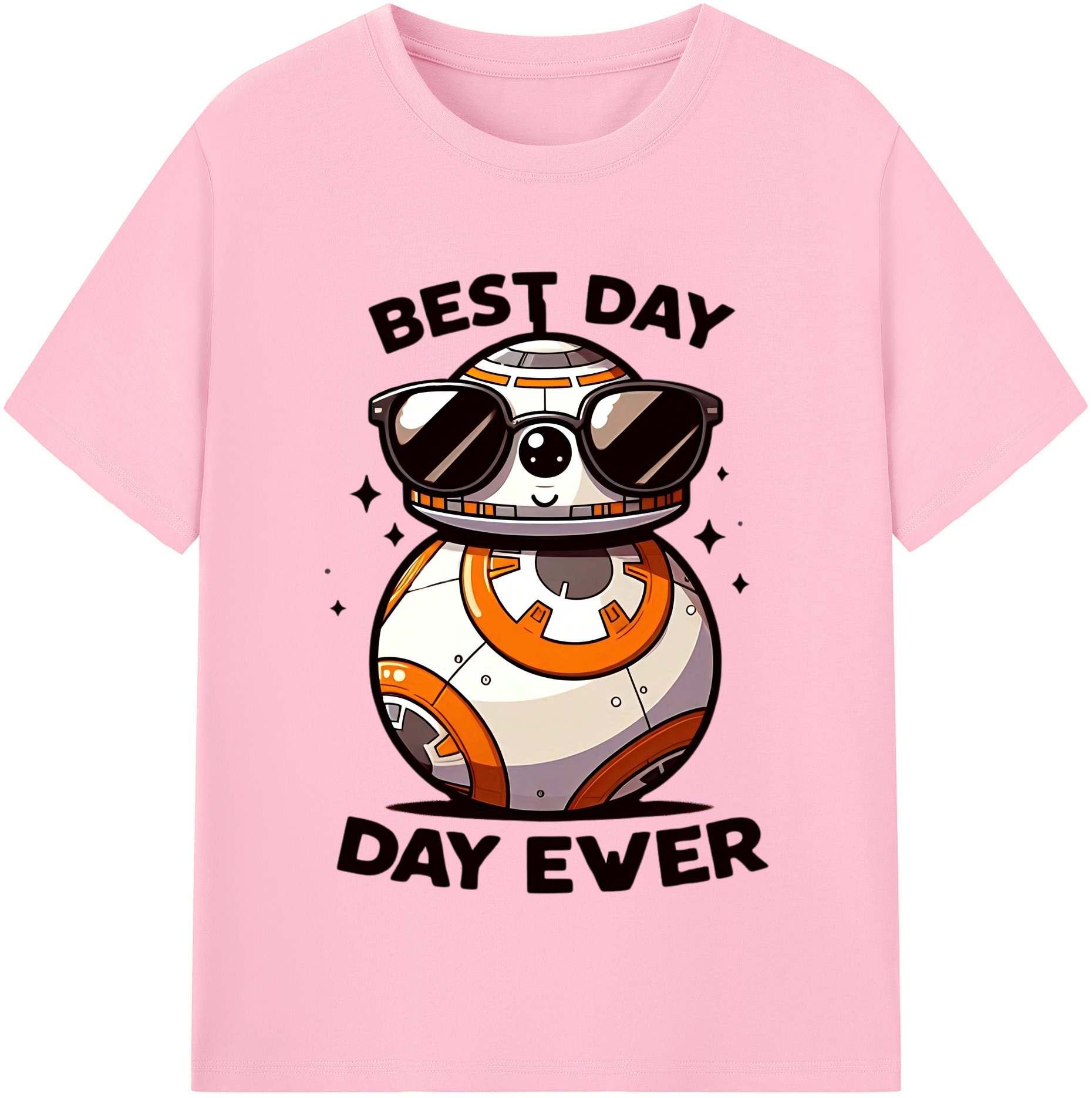 （画像用） スター・ウォーズ Star Wars 綿100％半袖Tシャツ（フロントプリント）