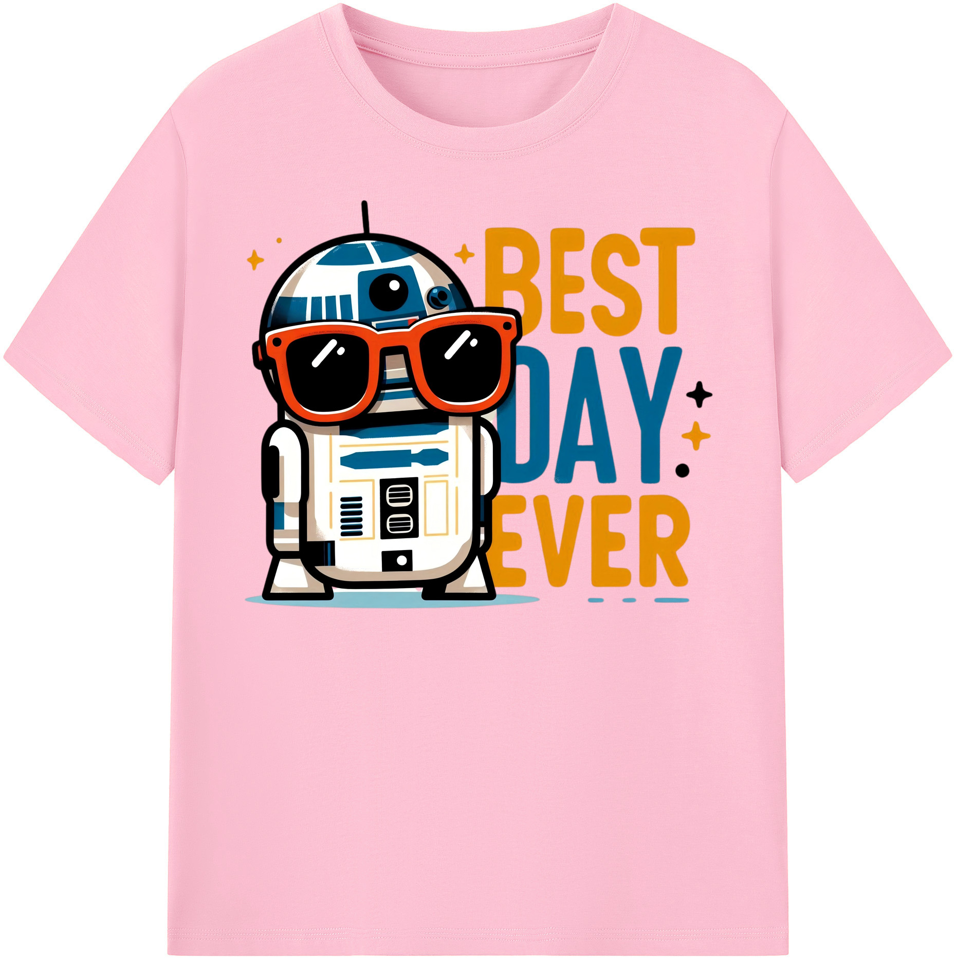 （画像用） スター・ウォーズ Star Wars 綿100％半袖Tシャツ（フロントプリント）