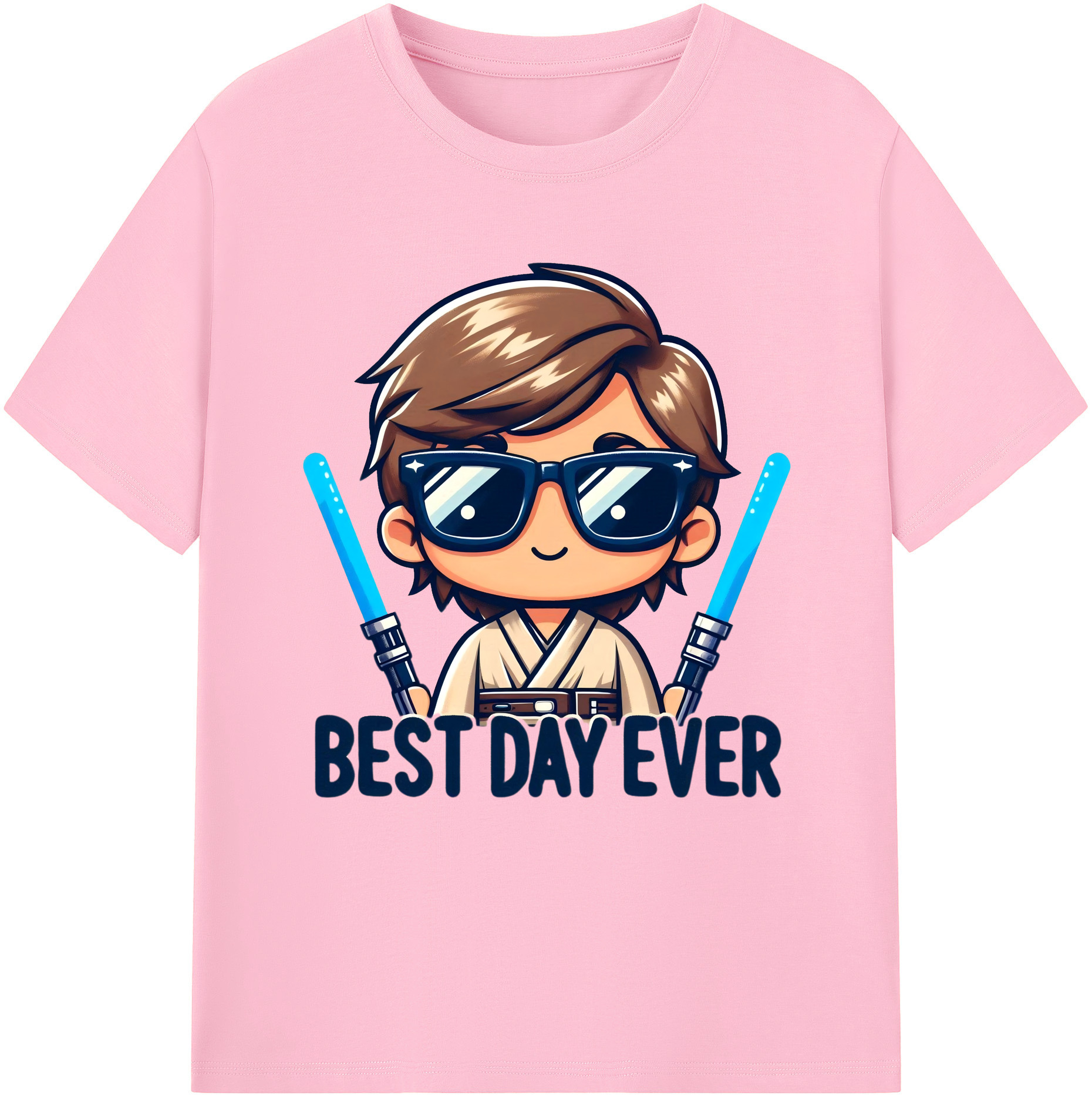 （画像用） スター・ウォーズ Star Wars 綿100％半袖Tシャツ（フロントプリント）