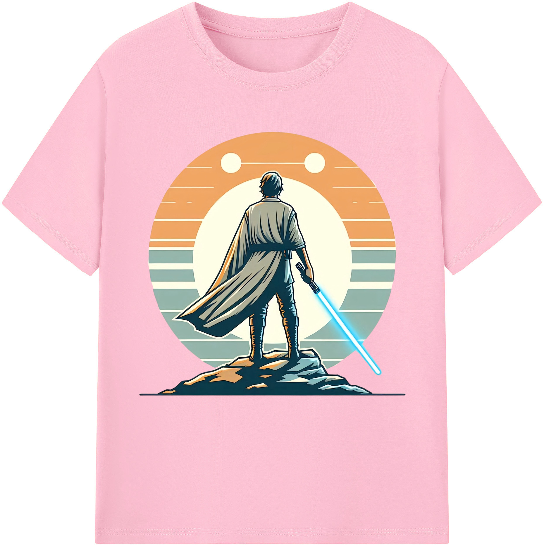 （画像用） スター・ウォーズ Star Wars 綿100％半袖Tシャツ（フロントプリント）
